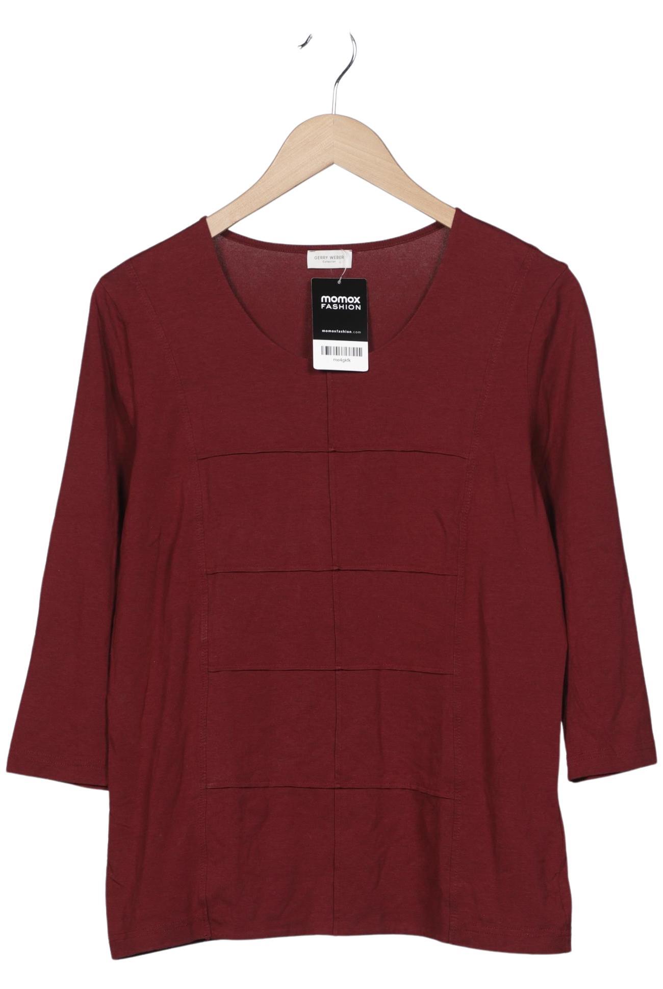 

Gerry Weber Damen Langarmshirt, bordeaux, Gr. 42