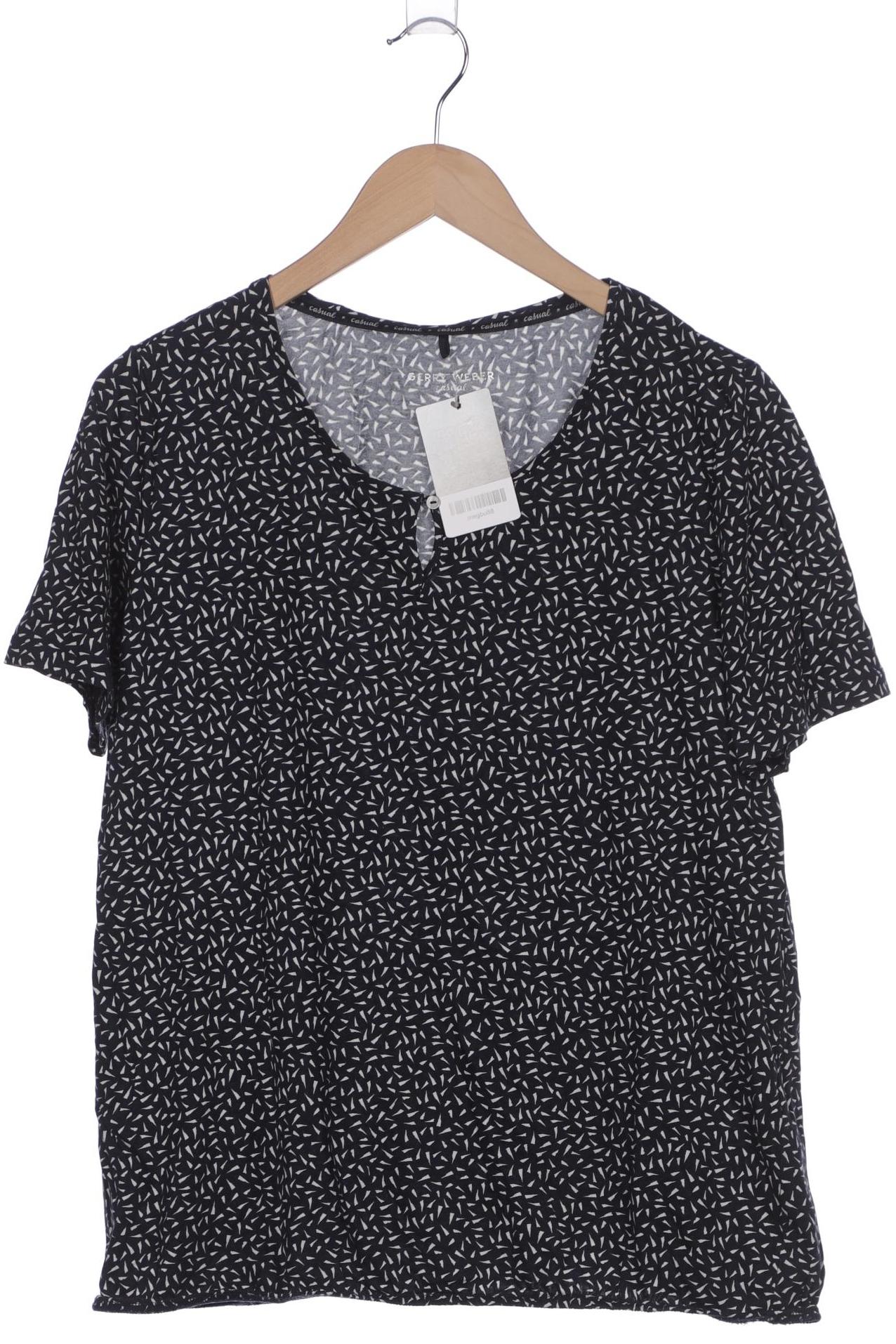 

Gerry Weber Damen T-Shirt, marineblau, Gr. 42