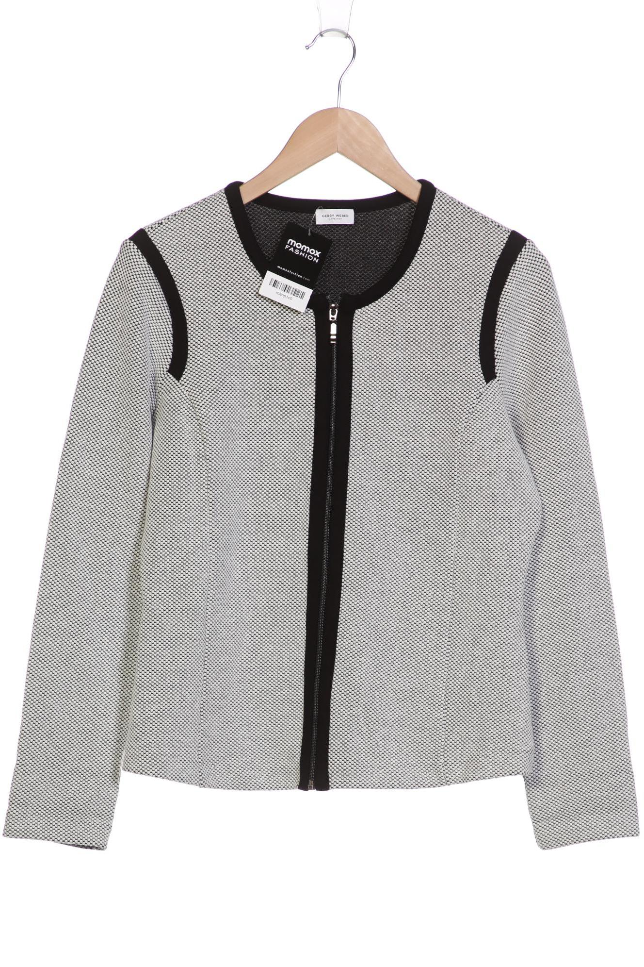 

Gerry Weber Damen Strickjacke, weiß, Gr. 38