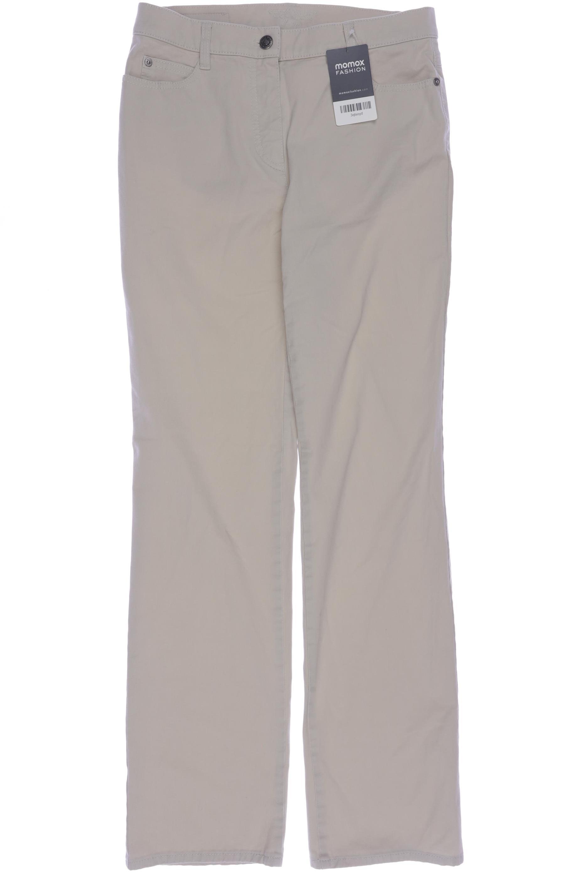 

Gerry Weber Damen Jeans, beige, Gr. 36