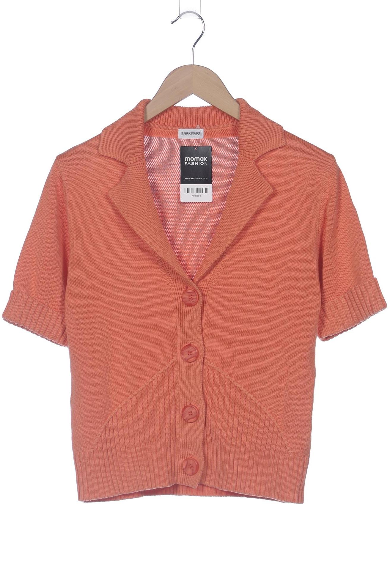 

Gerry Weber Damen Strickjacke, orange, Gr. 40