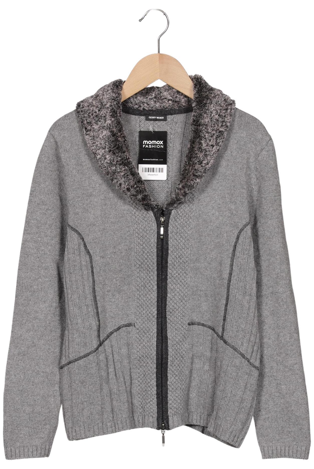 

Gerry Weber Damen Strickjacke, grau, Gr. 38