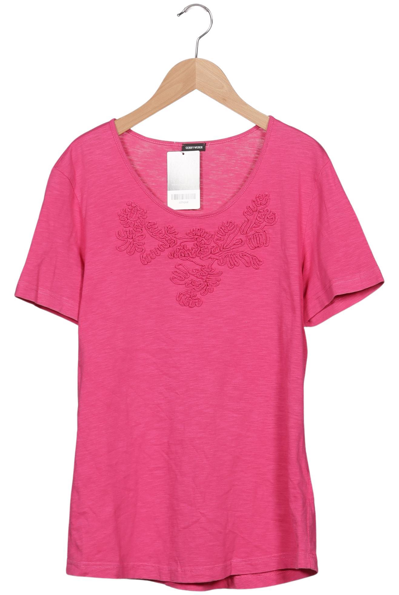 

Gerry Weber Damen T-Shirt, pink, Gr. 40