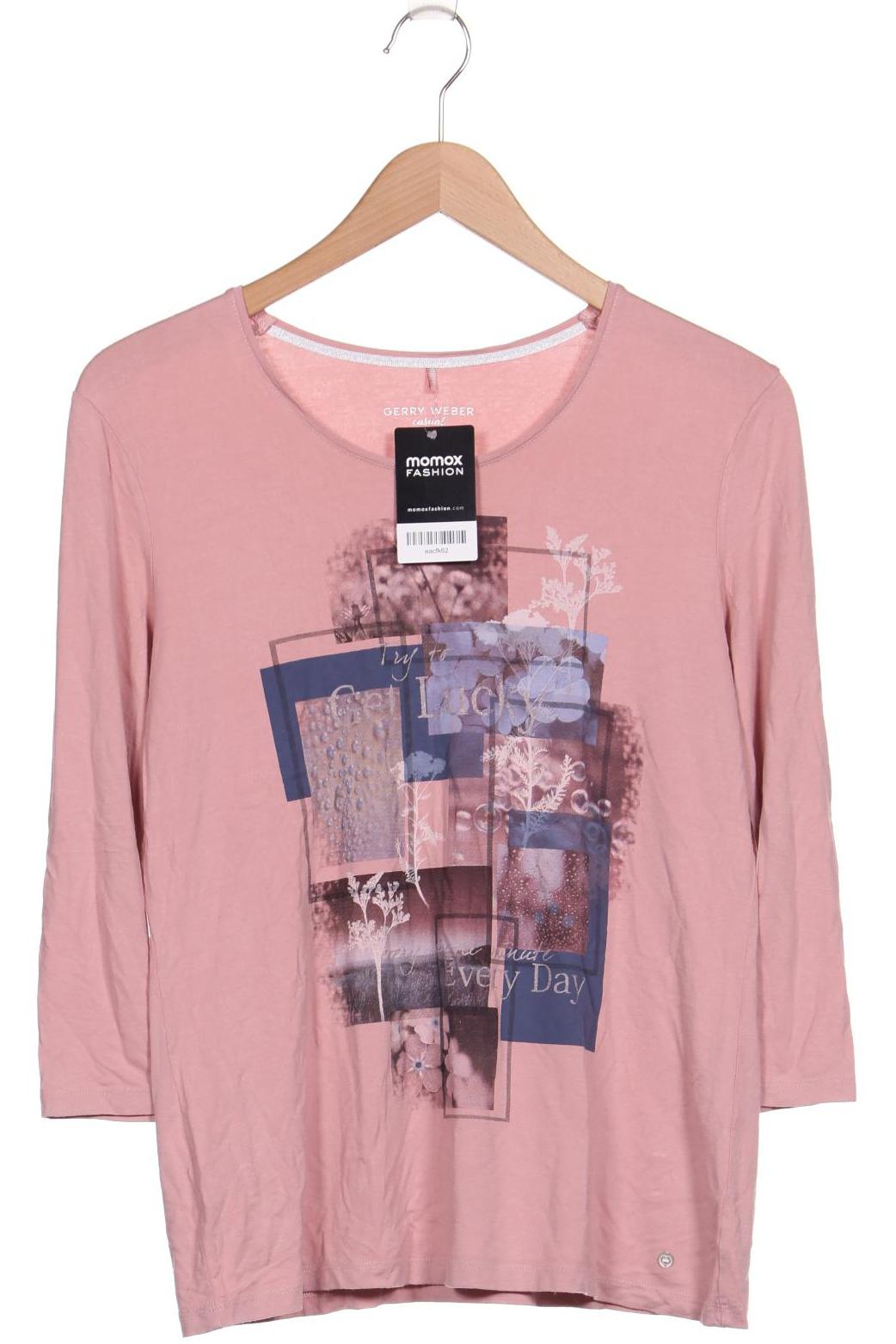 

Gerry Weber Damen Langarmshirt, pink, Gr. 42