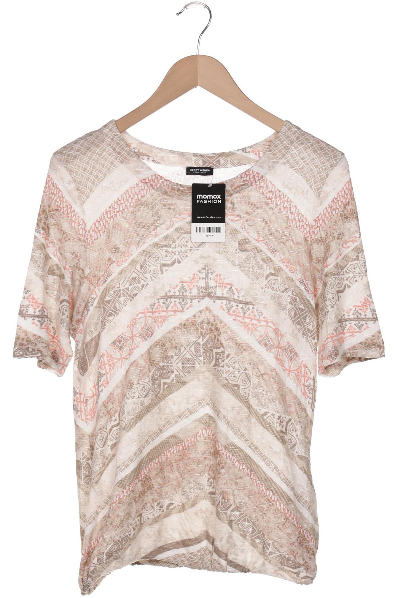

Gerry Weber Damen T-Shirt, beige, Gr. 42