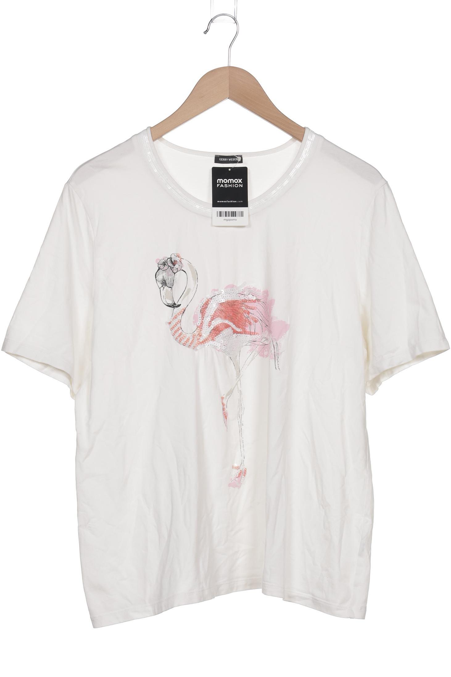 

Gerry Weber Damen T-Shirt, weiß, Gr. 44