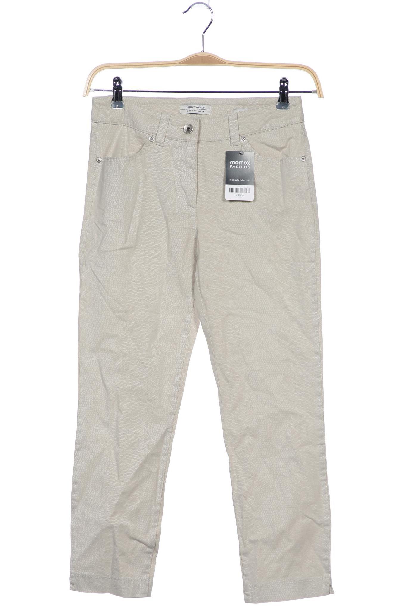 

Gerry Weber Damen Stoffhose, beige, Gr. 36