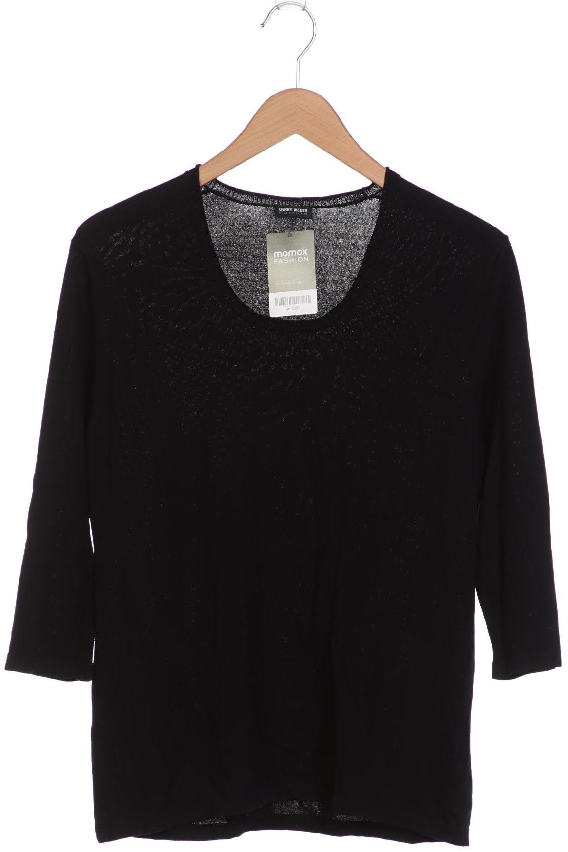 

Gerry Weber Damen Langarmshirt, schwarz, Gr. 42