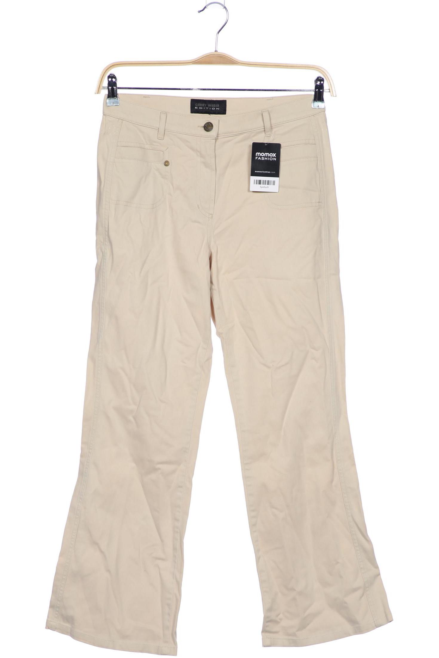 

Gerry Weber Damen Stoffhose, beige, Gr. 38