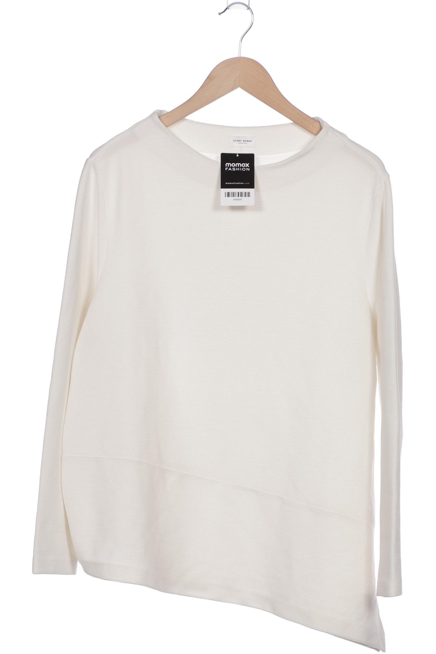 

Gerry Weber Damen Sweatshirt, weiß, Gr. 48