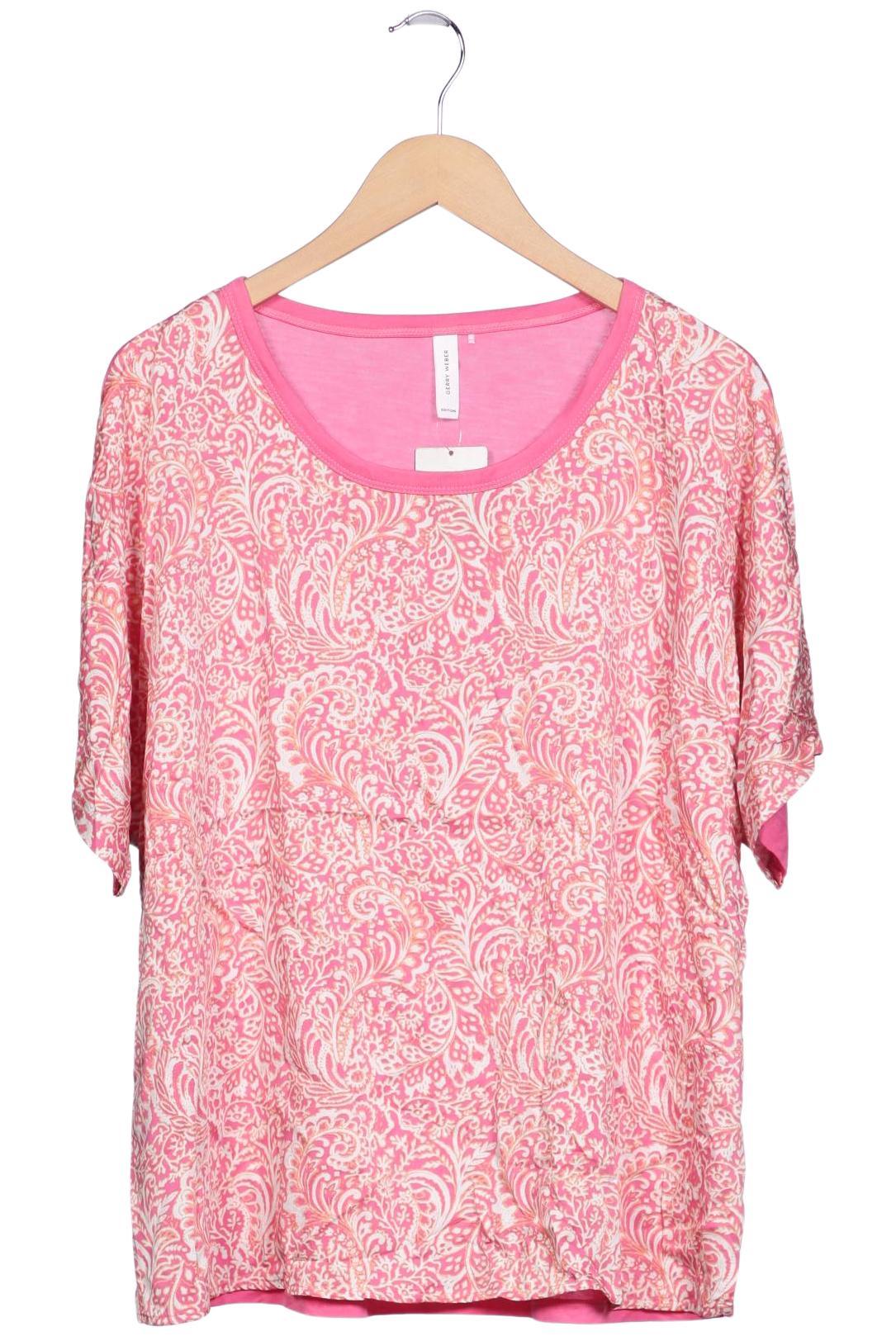 

Gerry Weber Damen T-Shirt, pink, Gr. 48