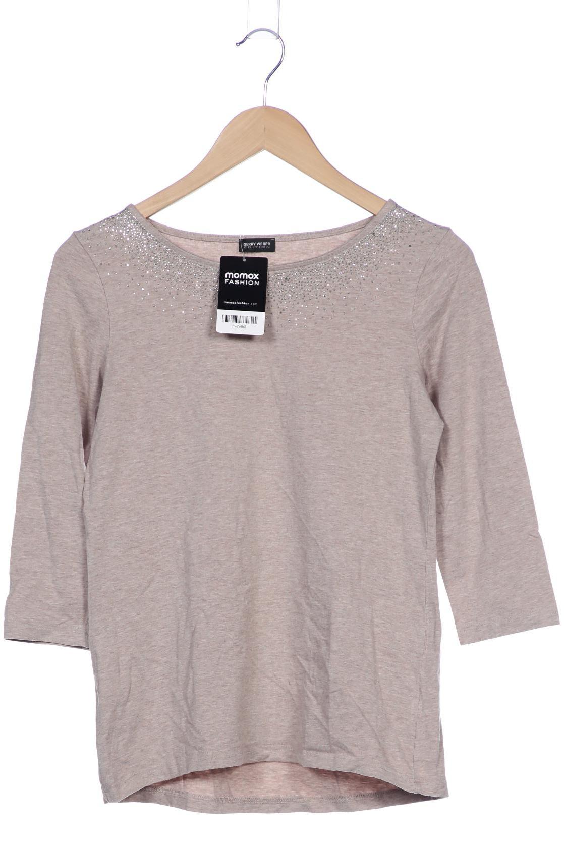 

Gerry Weber Damen Langarmshirt, beige, Gr. 36