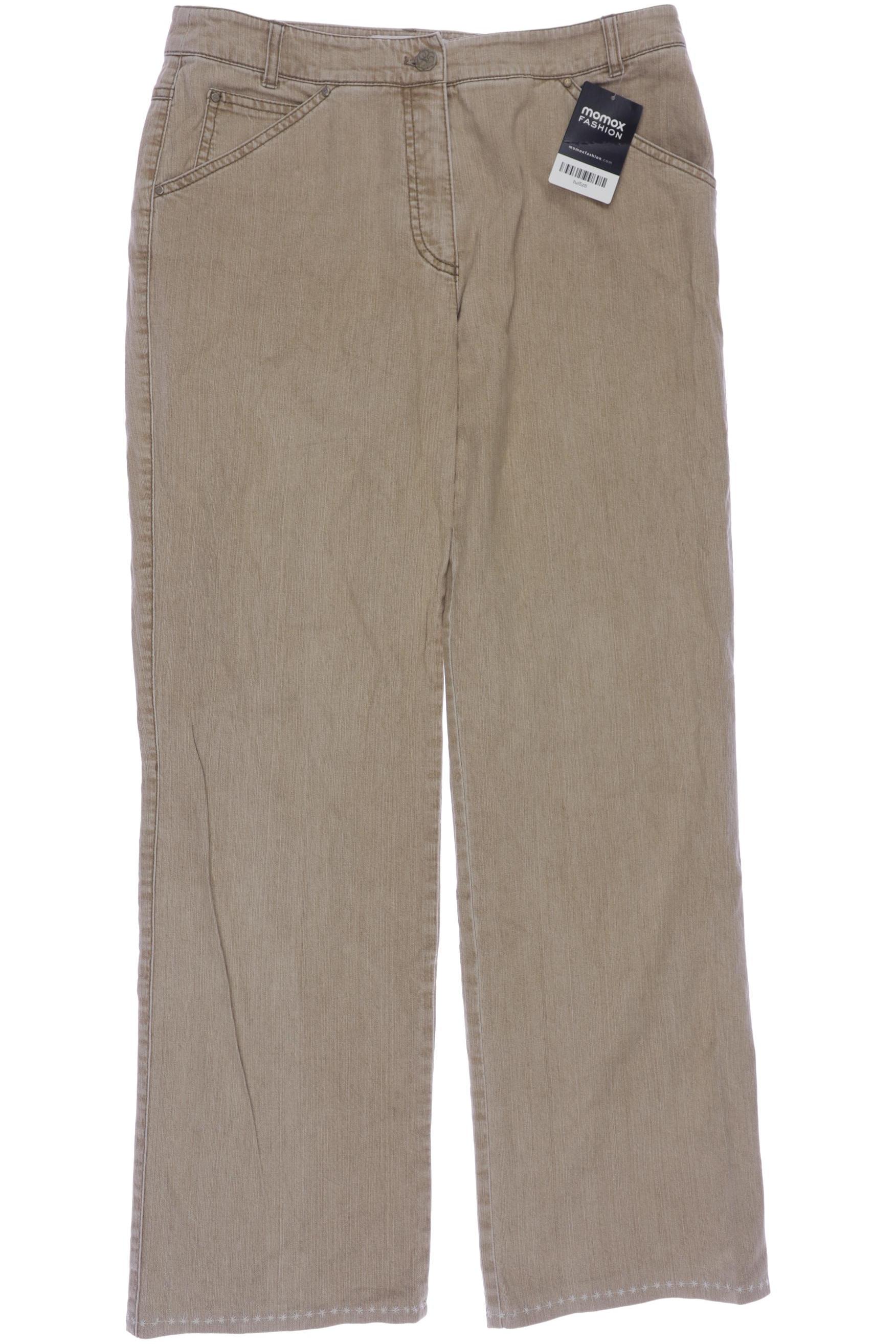 

Gerry Weber Damen Stoffhose, beige, Gr. 40