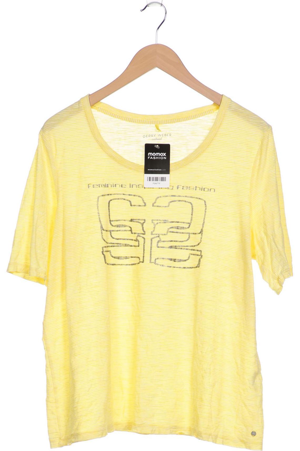 

Gerry Weber Damen T-Shirt, gelb, Gr. 48