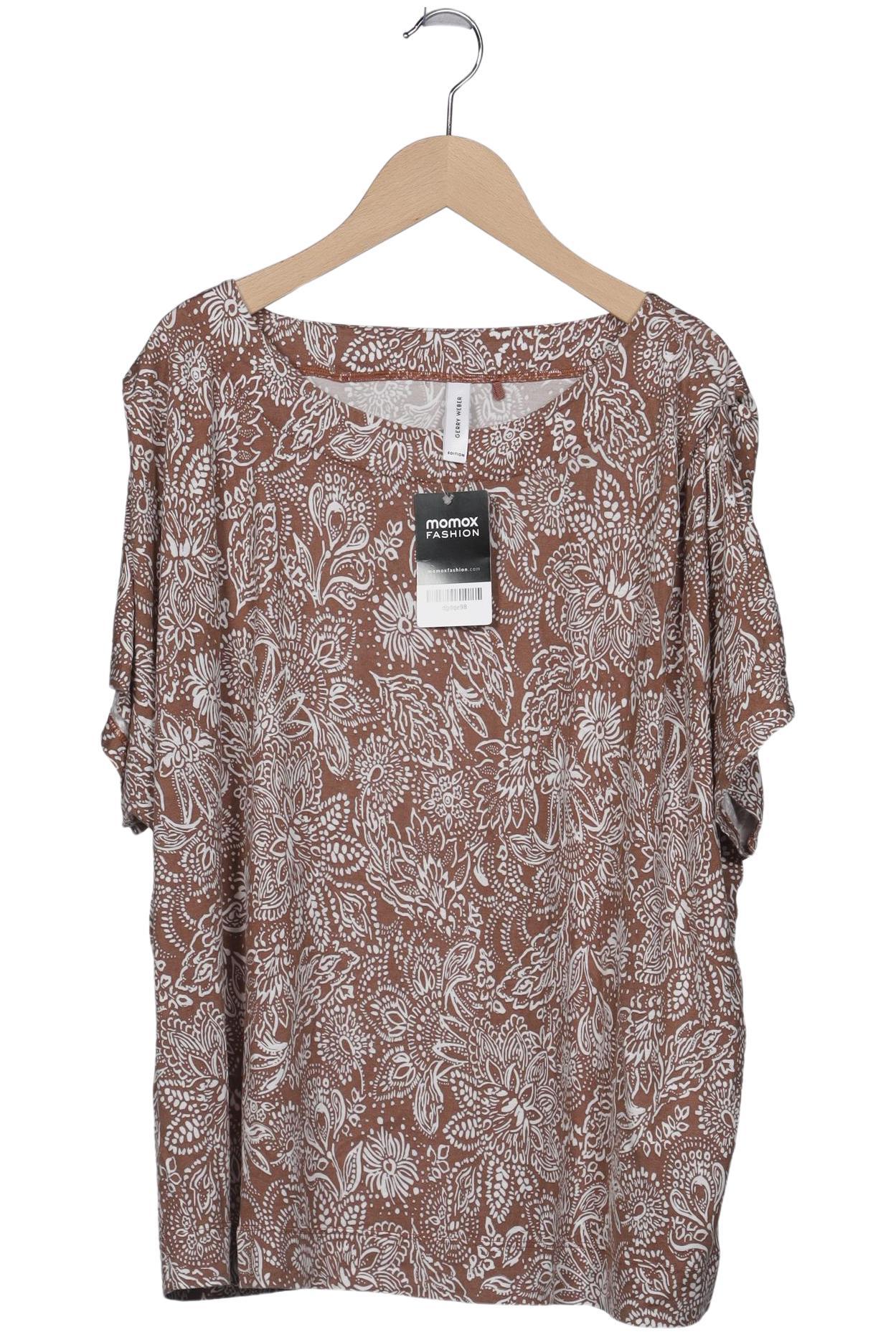 

Gerry Weber Damen T-Shirt, braun, Gr. 48