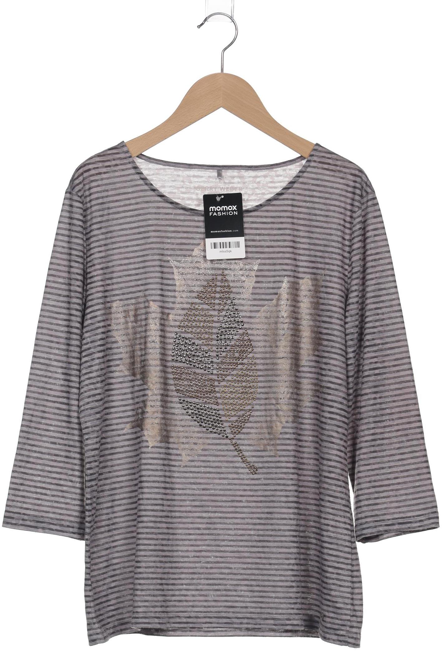 

Gerry Weber Damen Langarmshirt, grau, Gr. 38