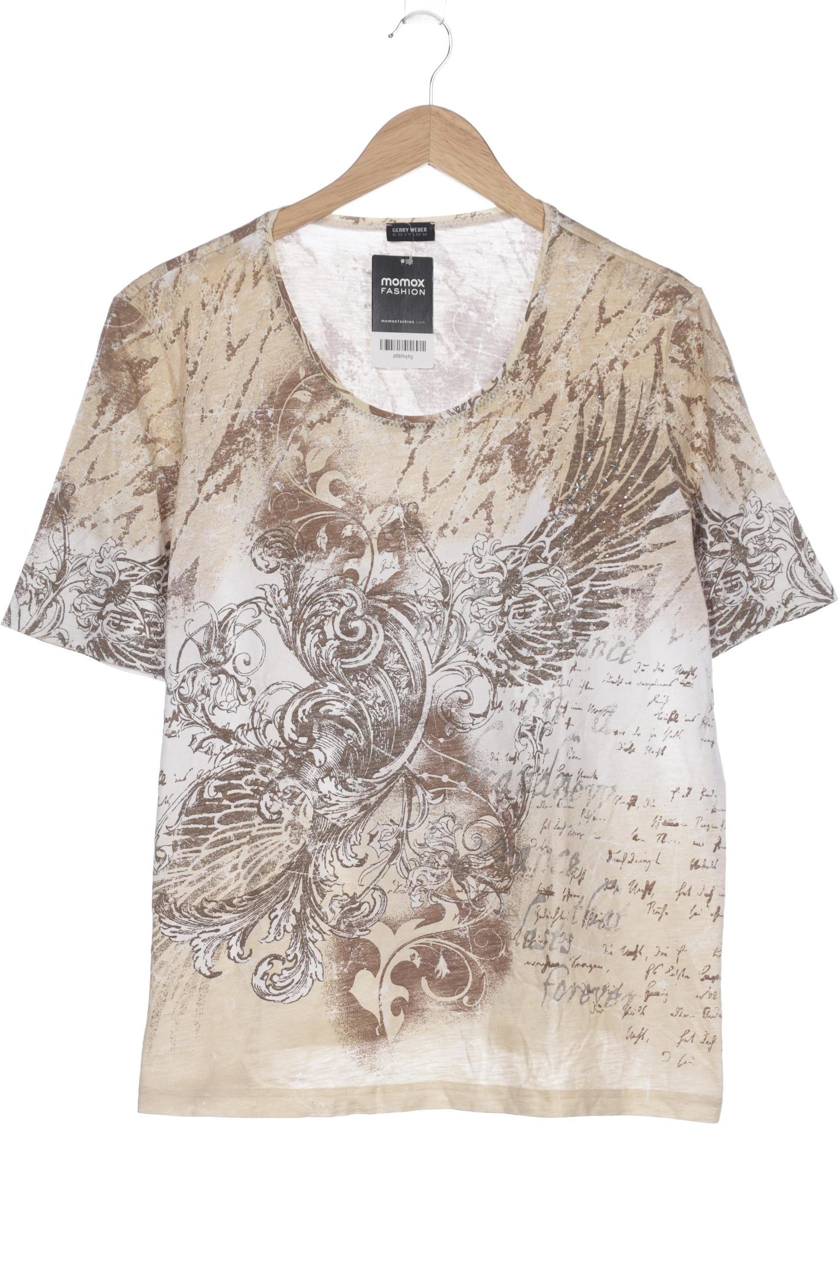 

Gerry Weber Damen T-Shirt, beige, Gr. 46