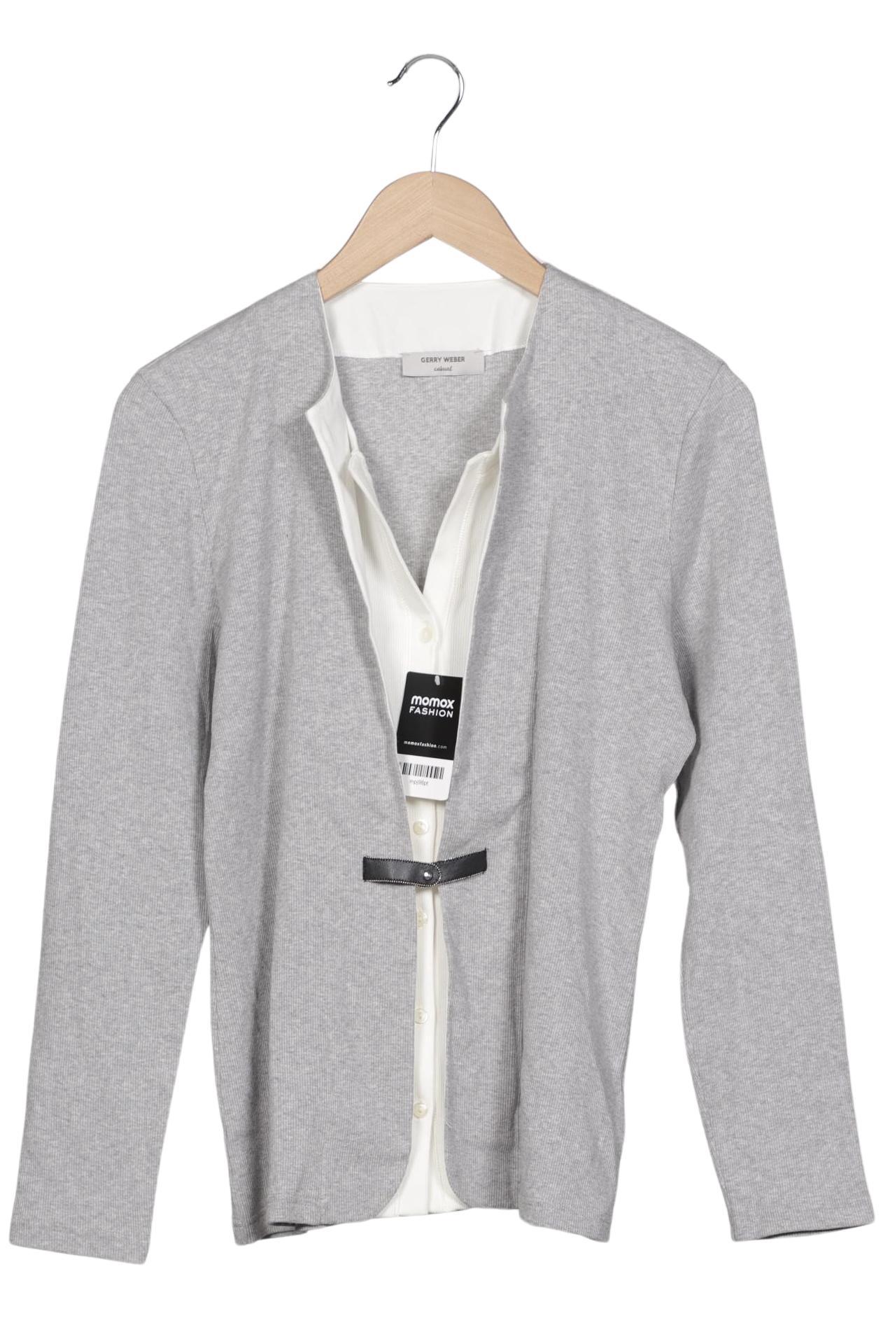 

Gerry Weber Damen Strickjacke, grau, Gr. 42