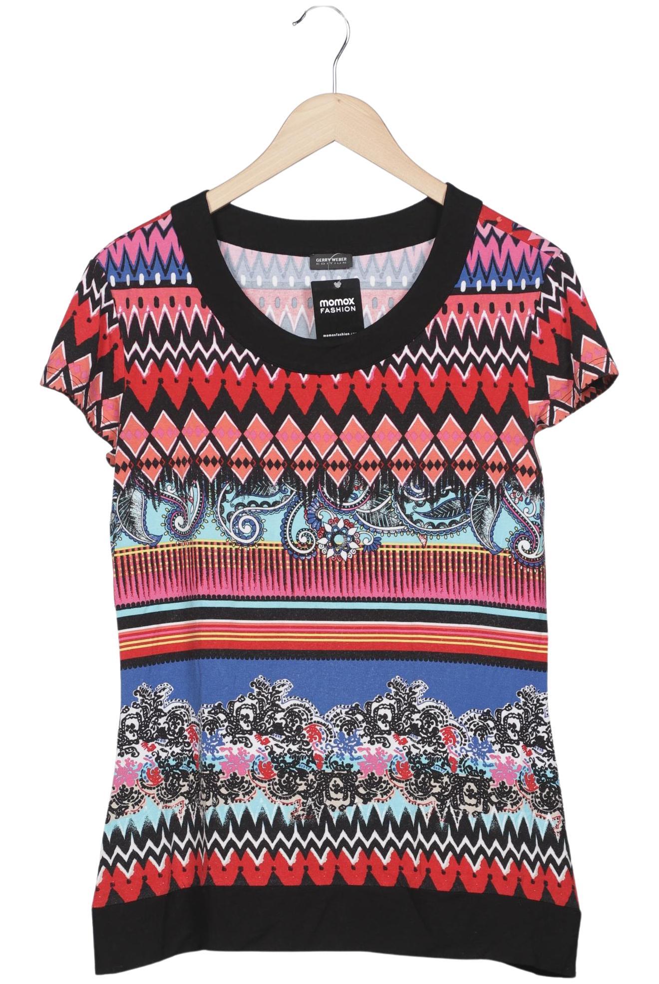 

Gerry Weber Damen T-Shirt, mehrfarbig, Gr. 38