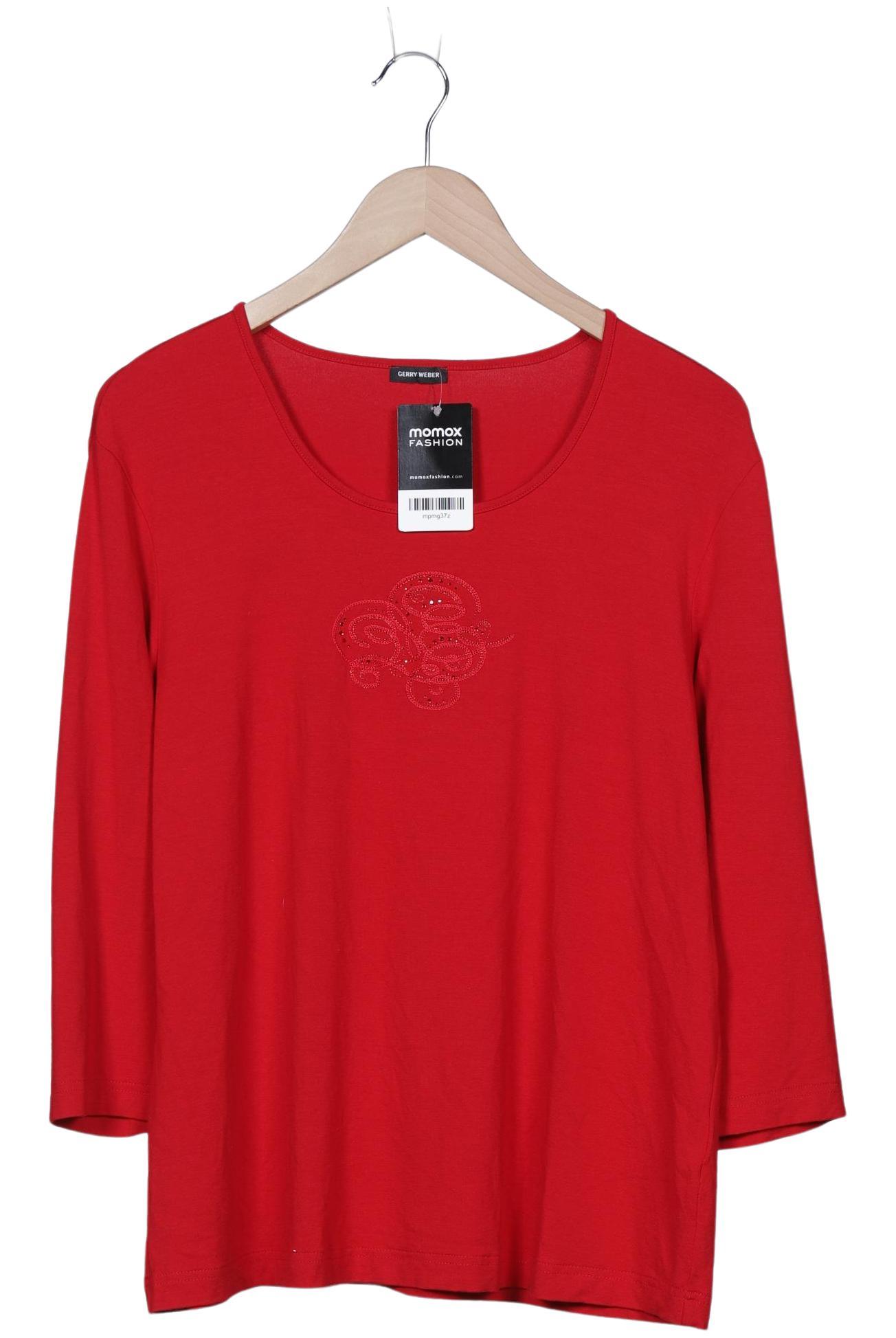 

Gerry Weber Damen Langarmshirt, rot, Gr. 44