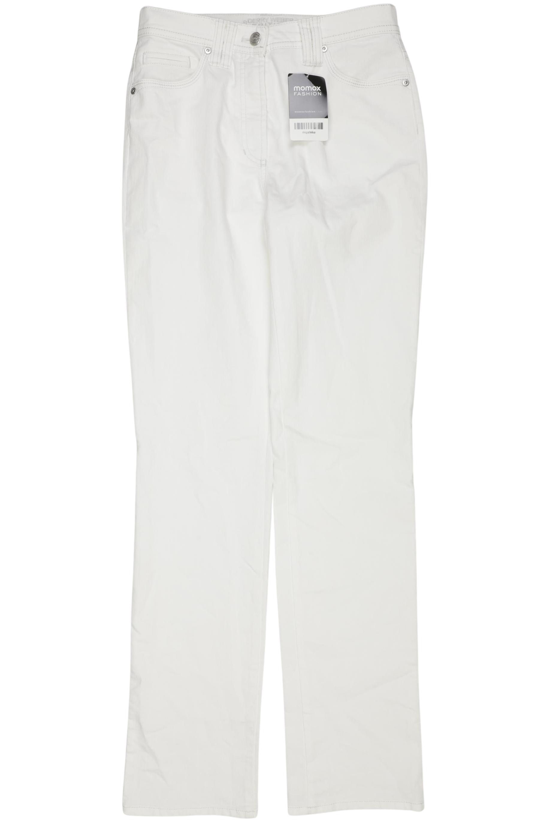 

Gerry Weber Damen Jeans, weiß, Gr. 34