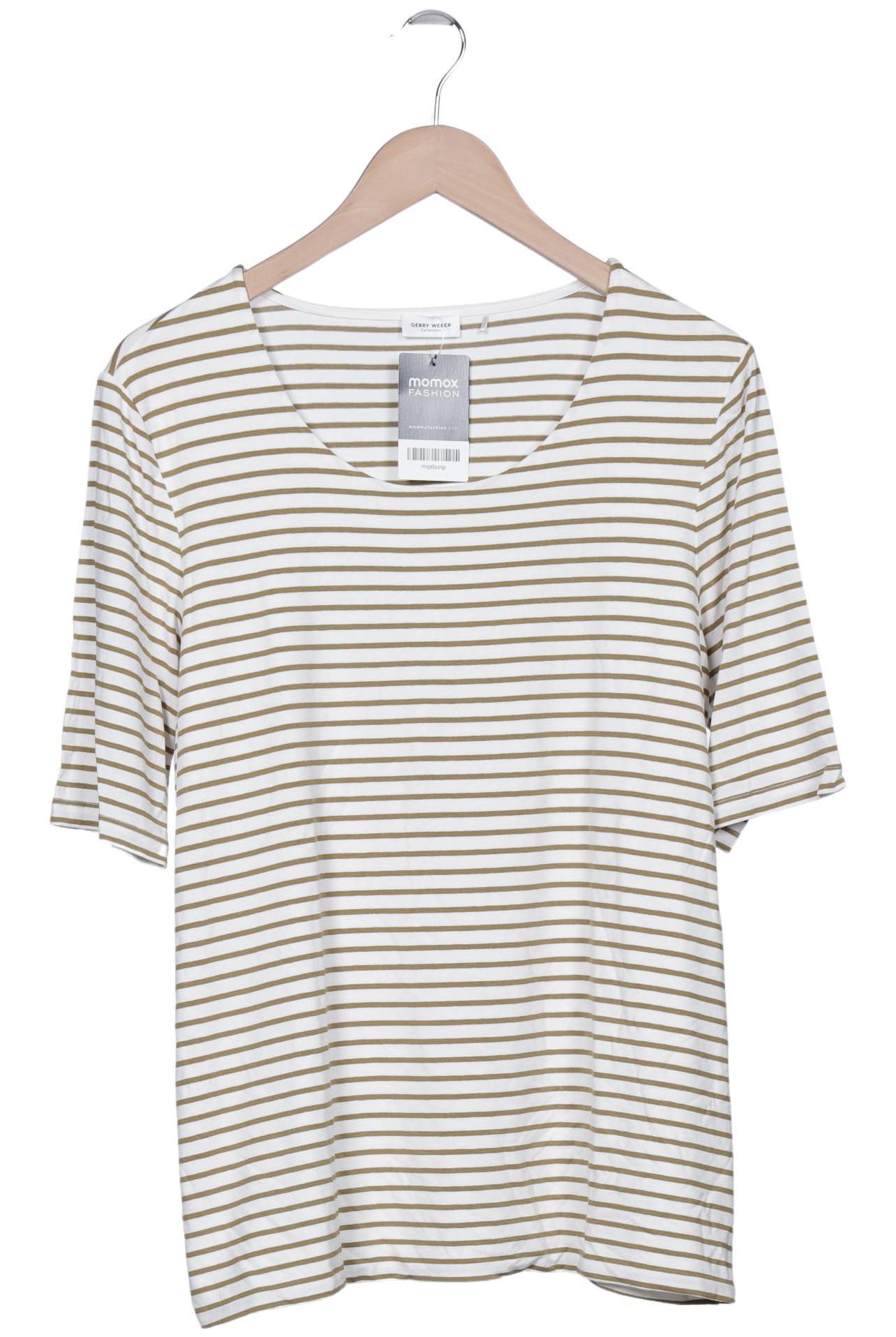

Gerry Weber Damen T-Shirt, weiß, Gr. 44