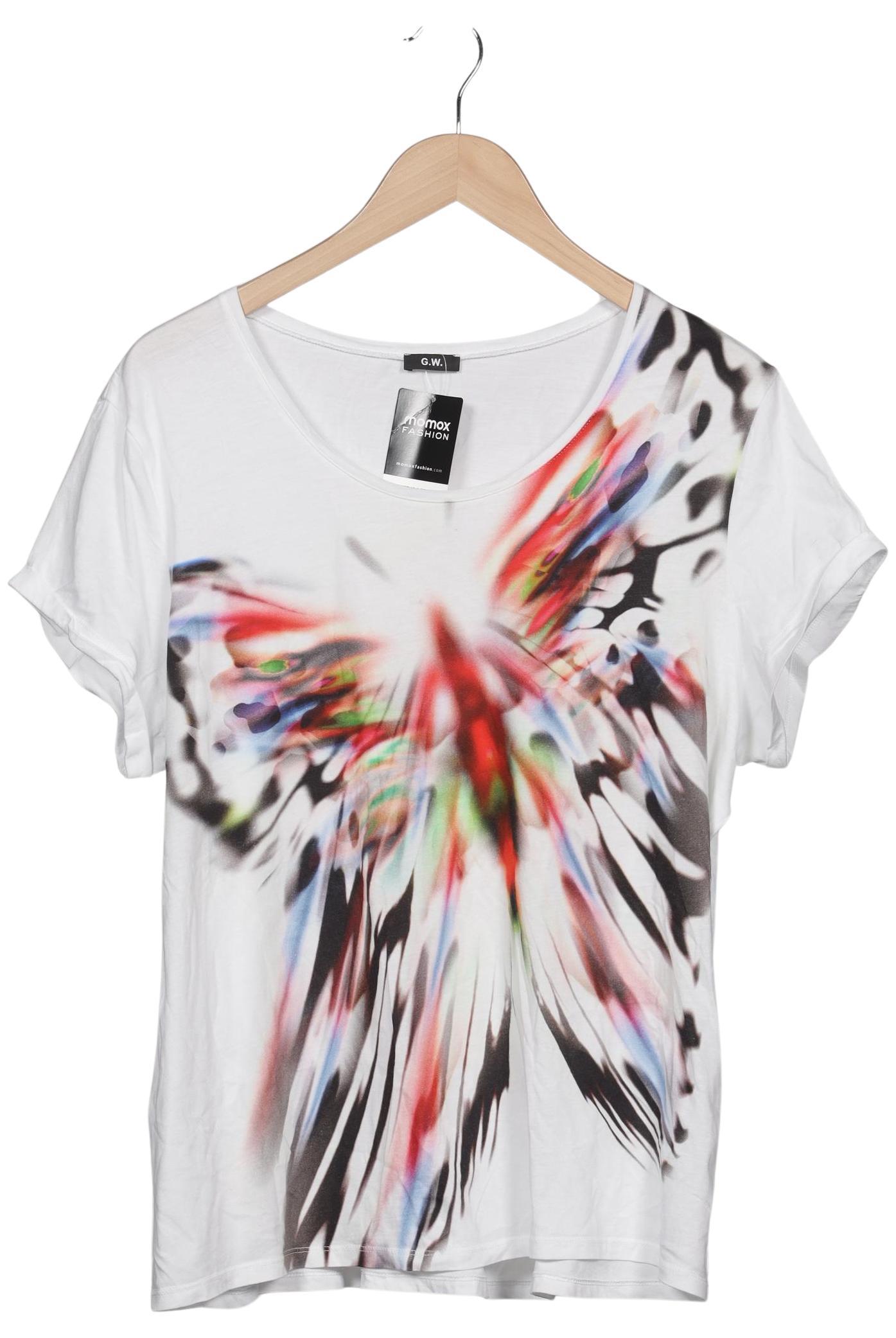 

Gerry Weber Damen T-Shirt, weiß, Gr. 46