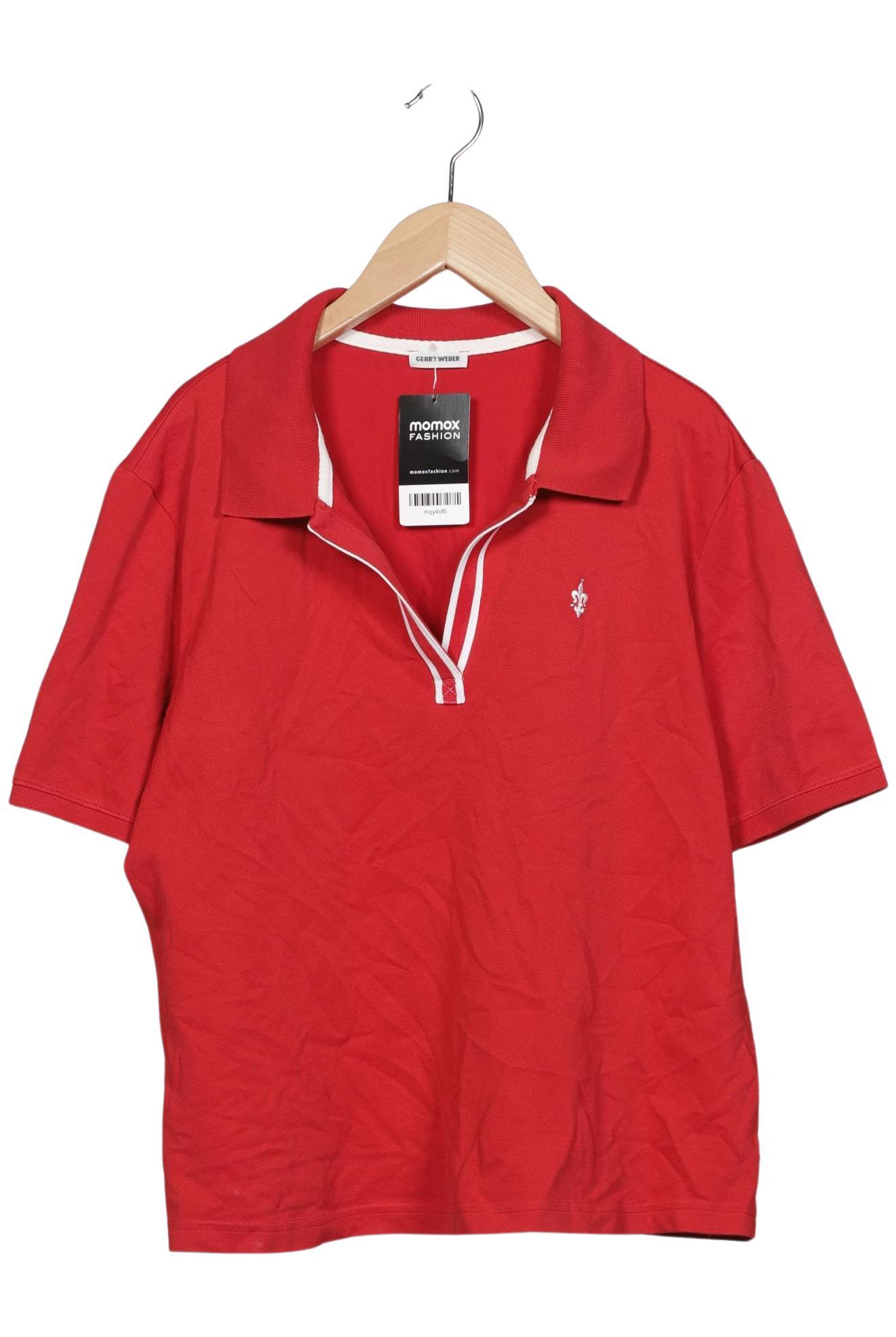 

Gerry Weber Damen Poloshirt, rot, Gr. 44