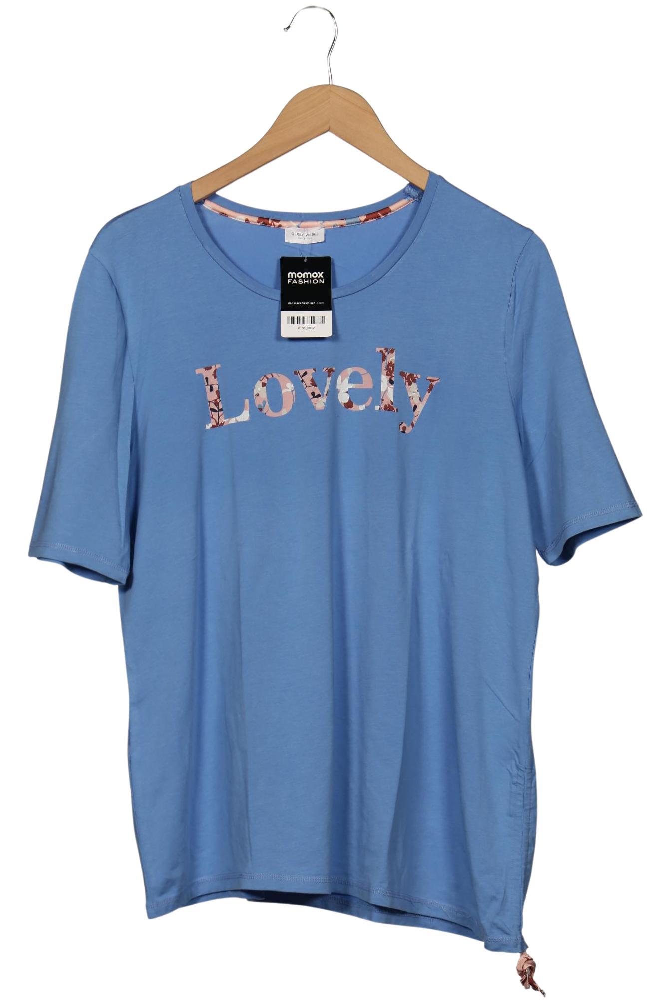 

Gerry Weber Damen T-Shirt, blau, Gr. 46
