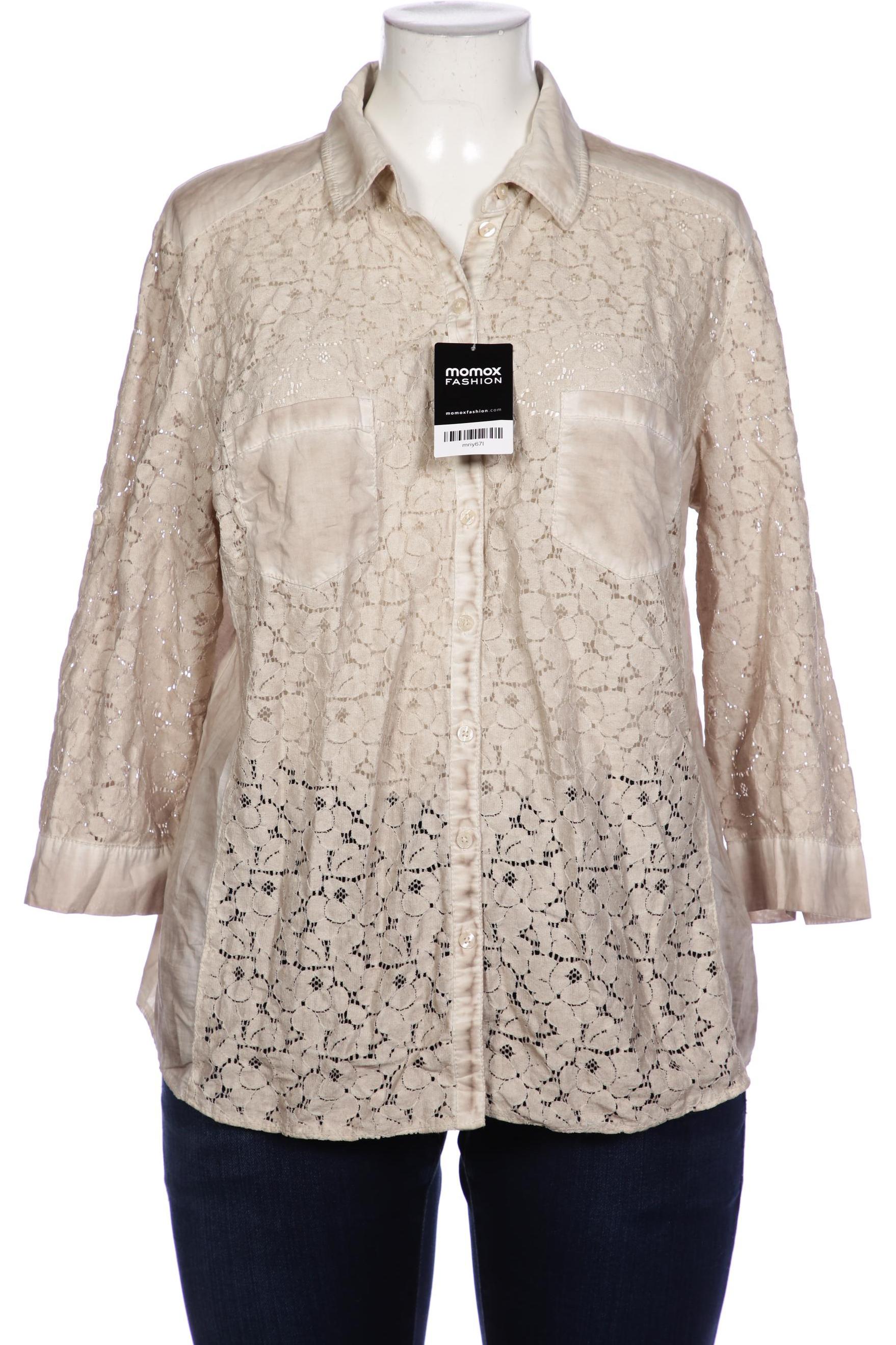 

Gerry Weber Damen Bluse, beige, Gr. 46