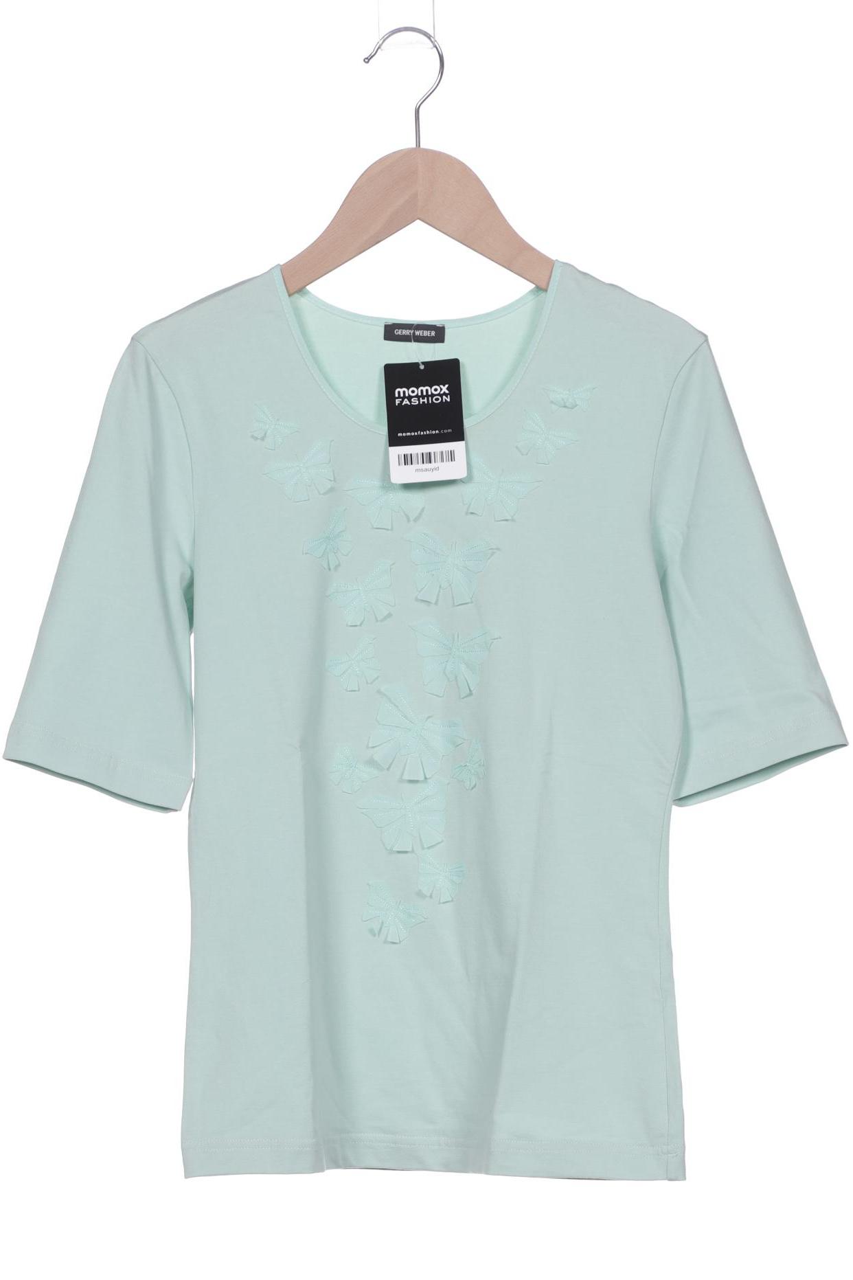 

Gerry Weber Damen T-Shirt, hellgrün, Gr. 34