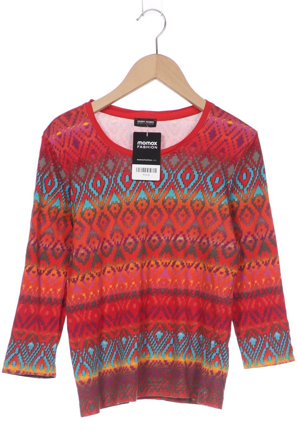 

Gerry Weber Damen Langarmshirt, rot, Gr. 36