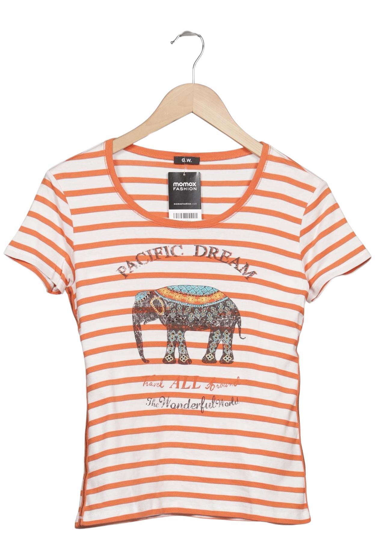 

Gerry Weber Damen T-Shirt, orange, Gr. 36