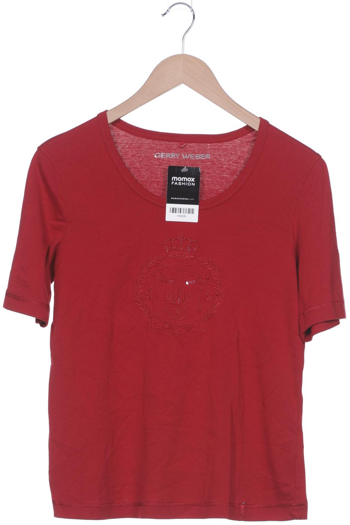 

Gerry Weber Damen T-Shirt, rot, Gr. 44