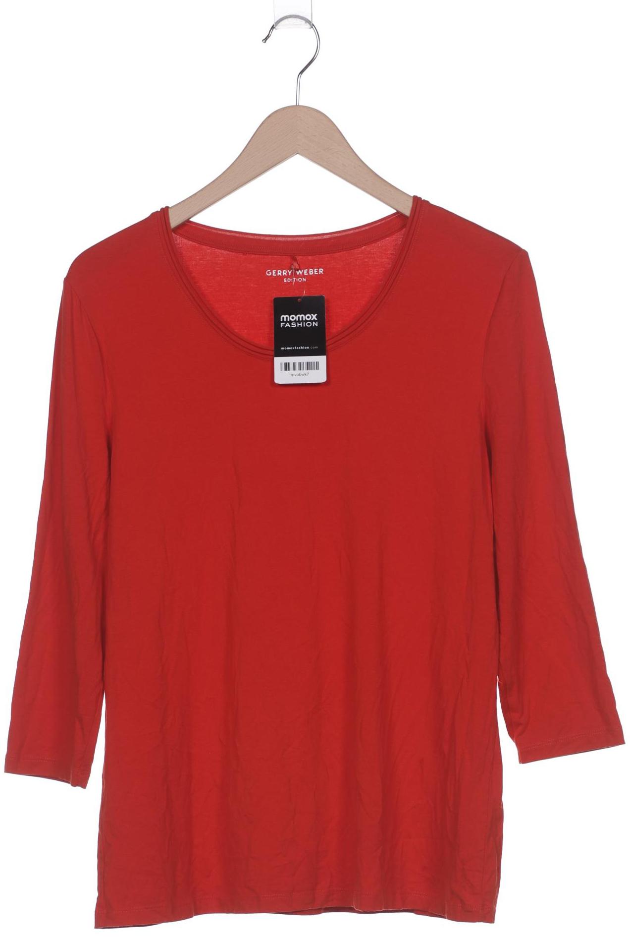 

Gerry Weber Damen Langarmshirt, rot, Gr. 44