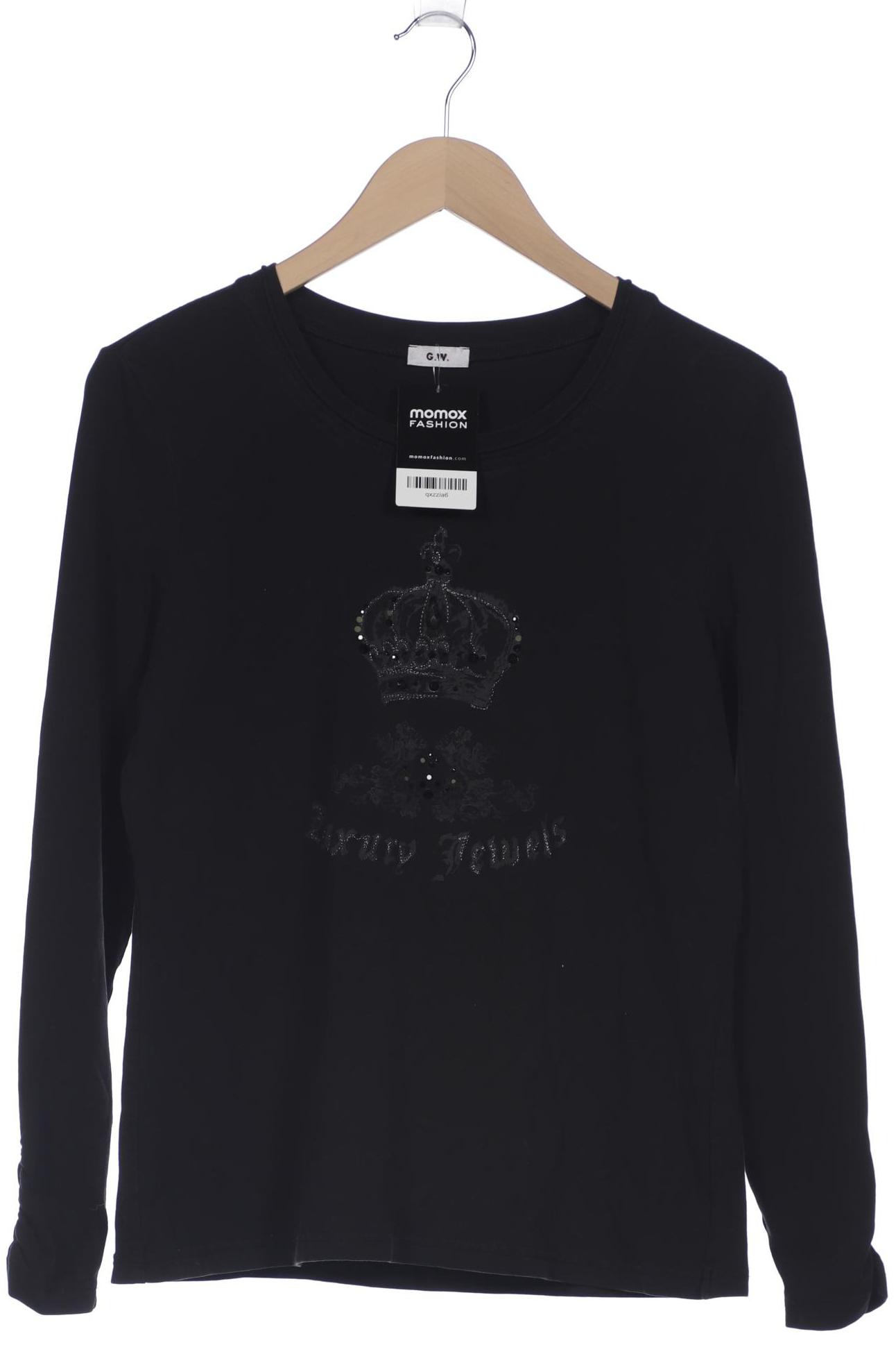 

Gerry Weber Damen Langarmshirt, schwarz, Gr. 42