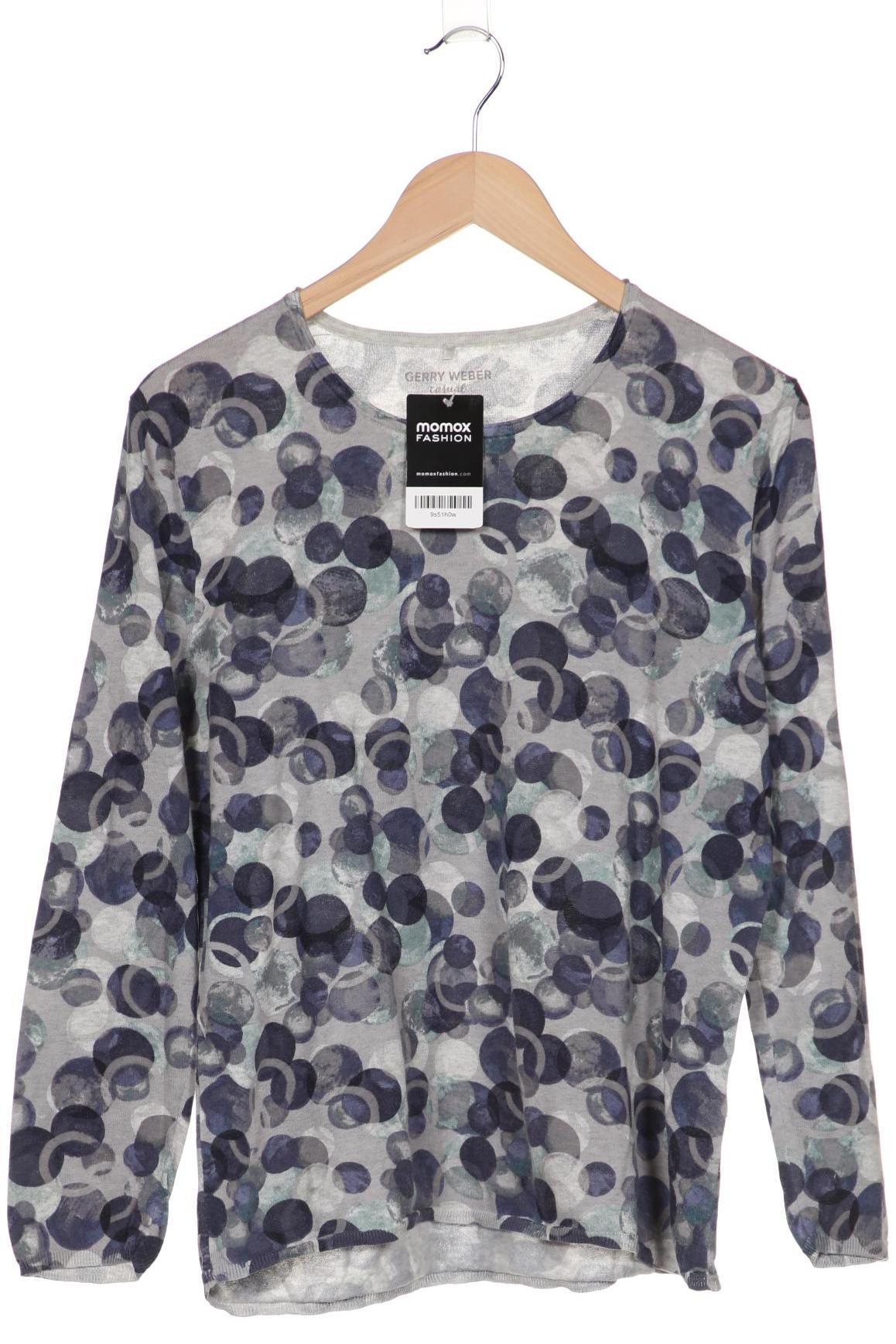 

Gerry Weber Damen Langarmshirt, blau, Gr. 40