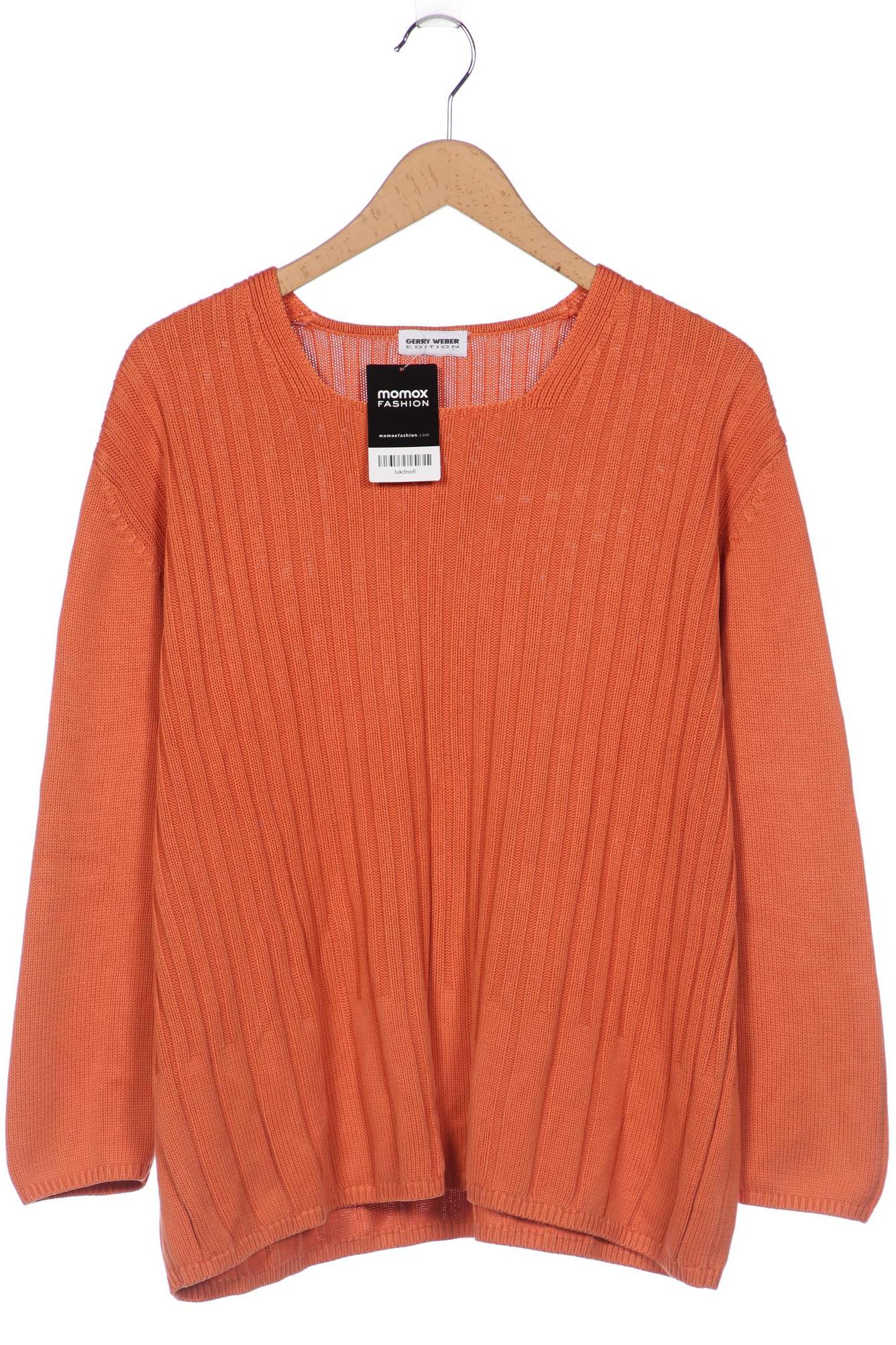 

Gerry Weber Damen Pullover, orange, Gr. 52