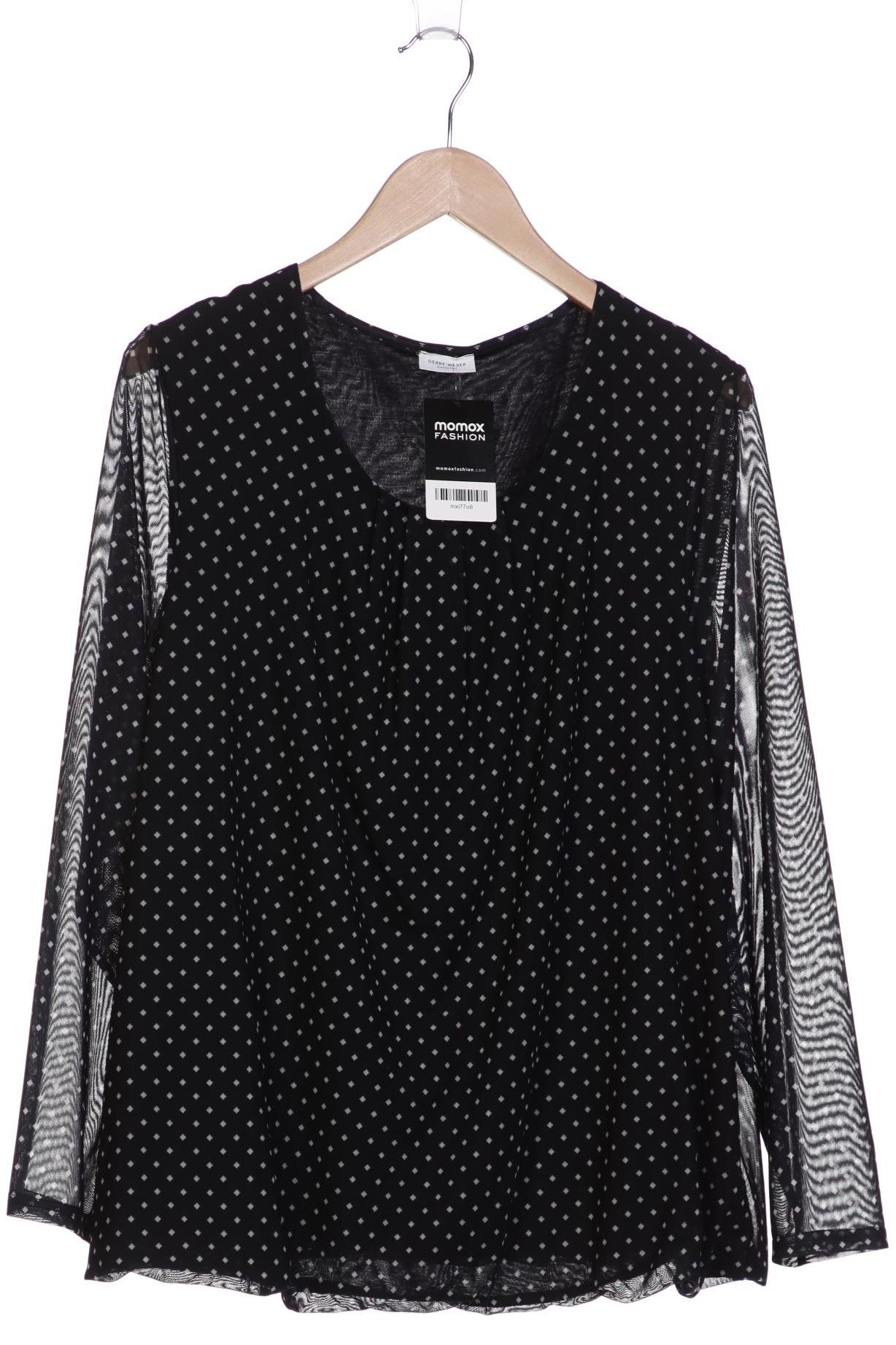 

Gerry Weber Damen Langarmshirt, schwarz, Gr. 46