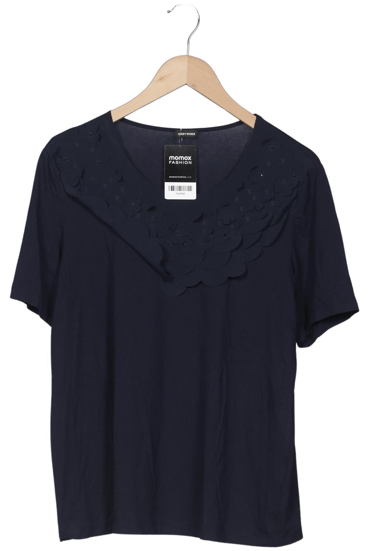 

Gerry Weber Damen T-Shirt, marineblau, Gr. 44