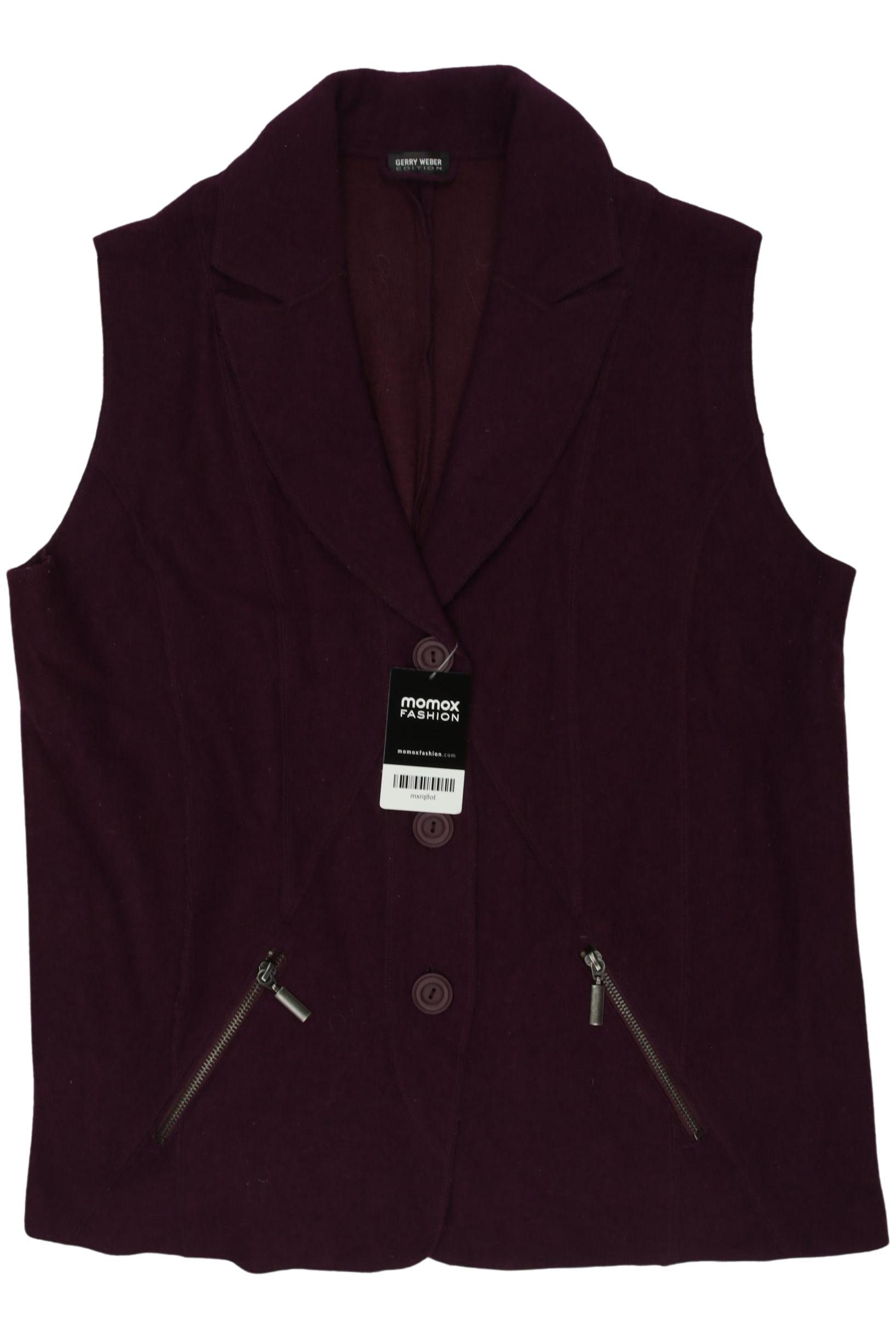 

Gerry Weber Damen Weste, bordeaux, Gr. 46