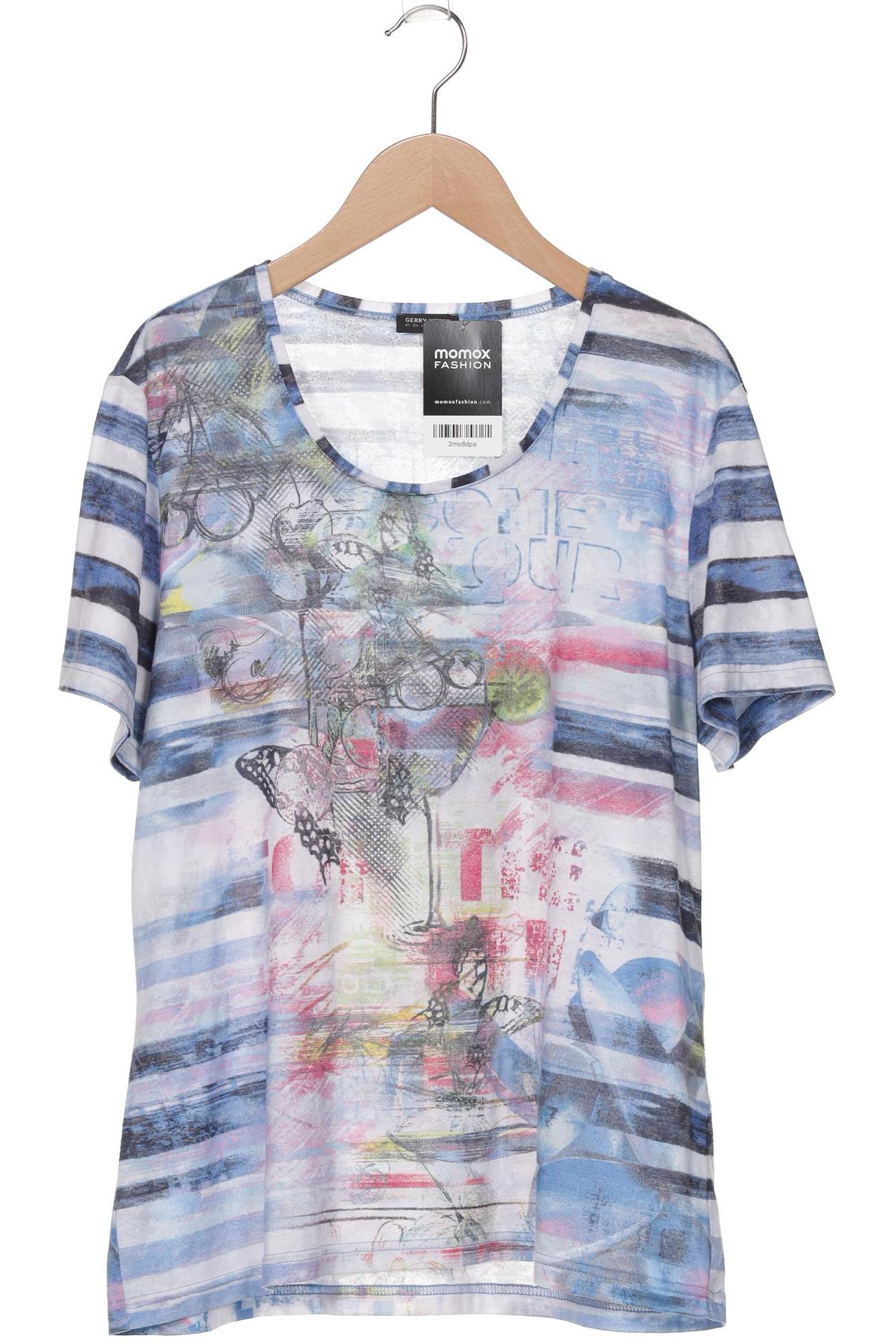 

Gerry Weber Damen T-Shirt, blau, Gr. 44