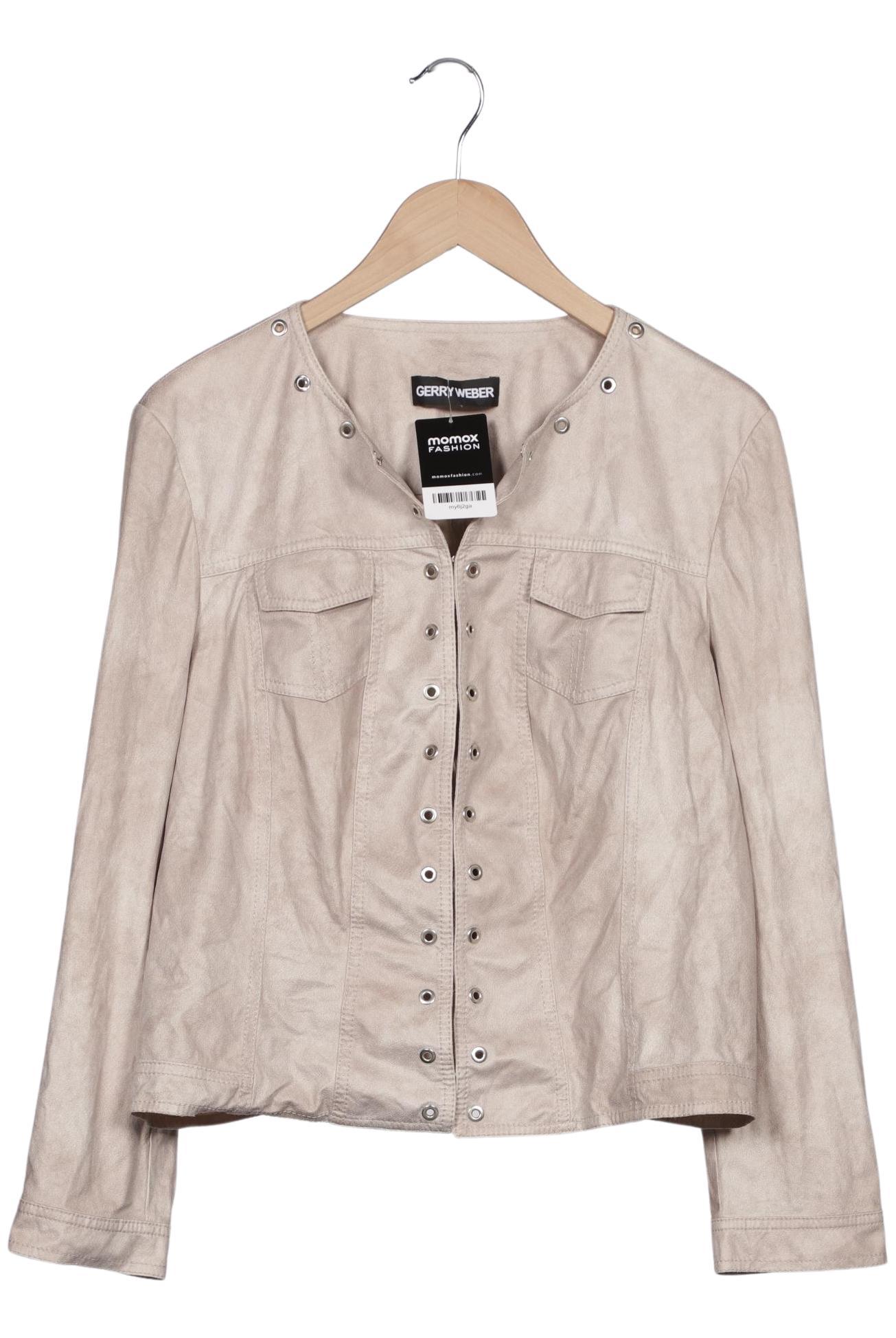 

Gerry Weber Damen Jacke, beige, Gr. 46