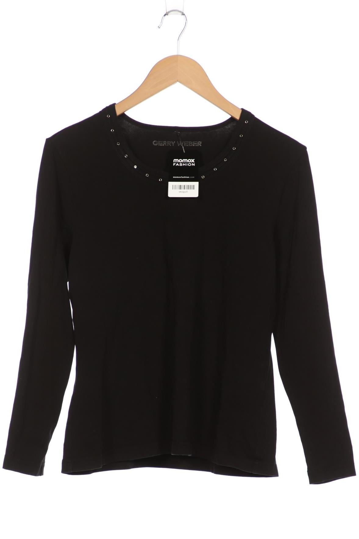 

Gerry Weber Damen Langarmshirt, schwarz, Gr. 42