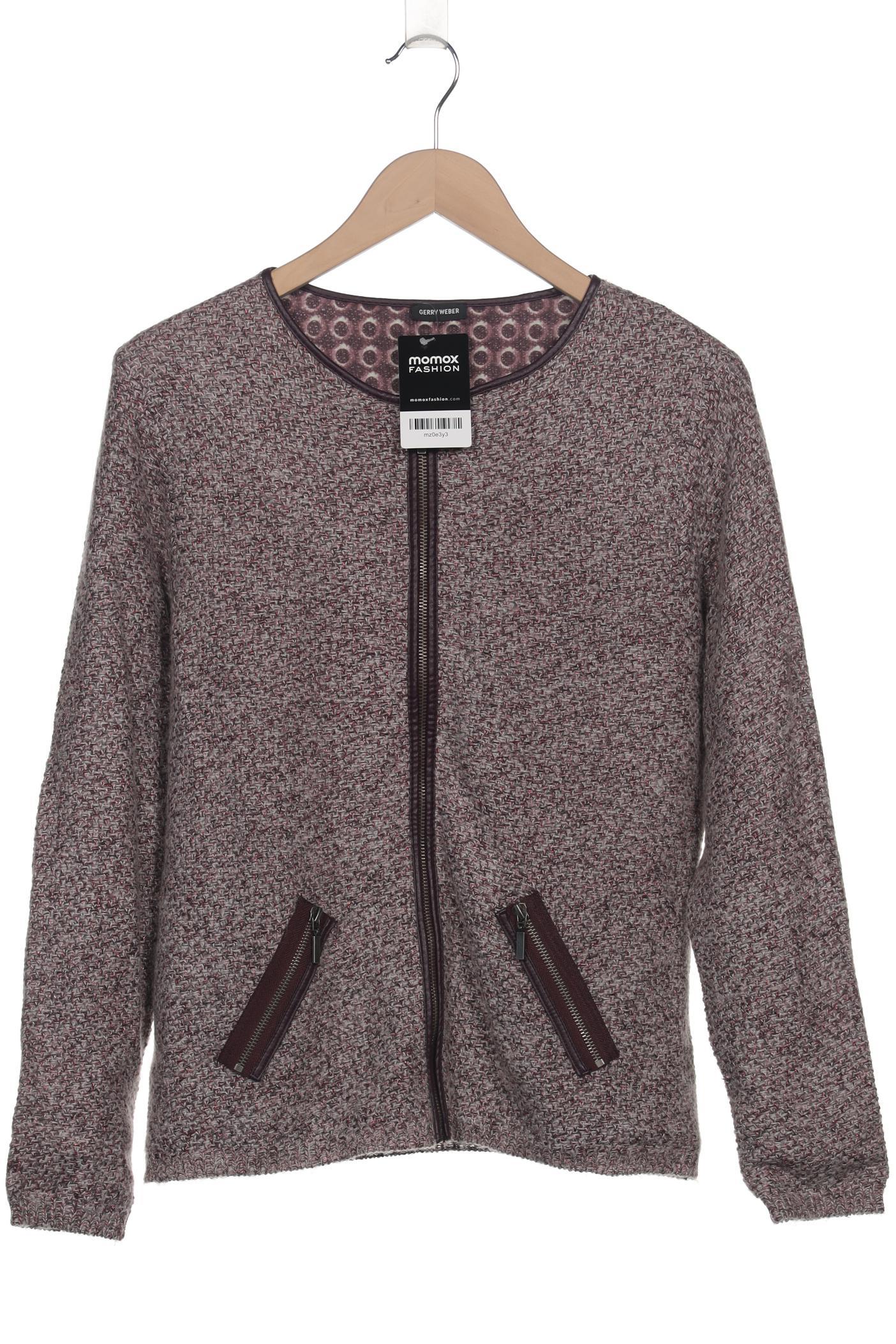 

Gerry Weber Damen Strickjacke, bordeaux, Gr. 40