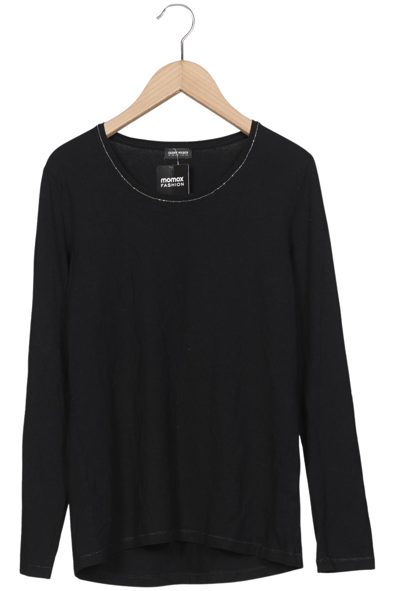 

Gerry Weber Damen Langarmshirt, schwarz, Gr. 36