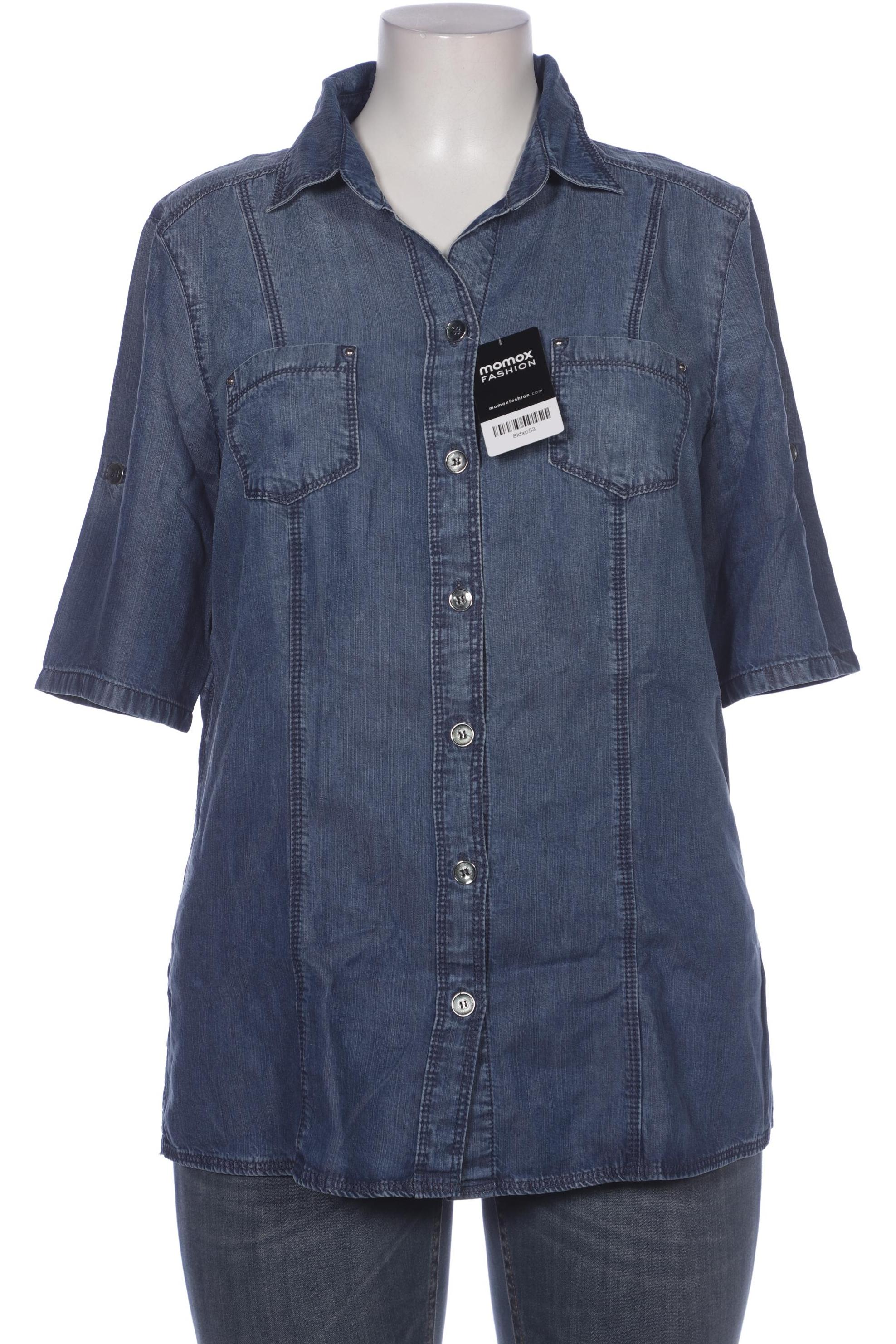 

Gerry Weber Damen Bluse, blau, Gr. 44