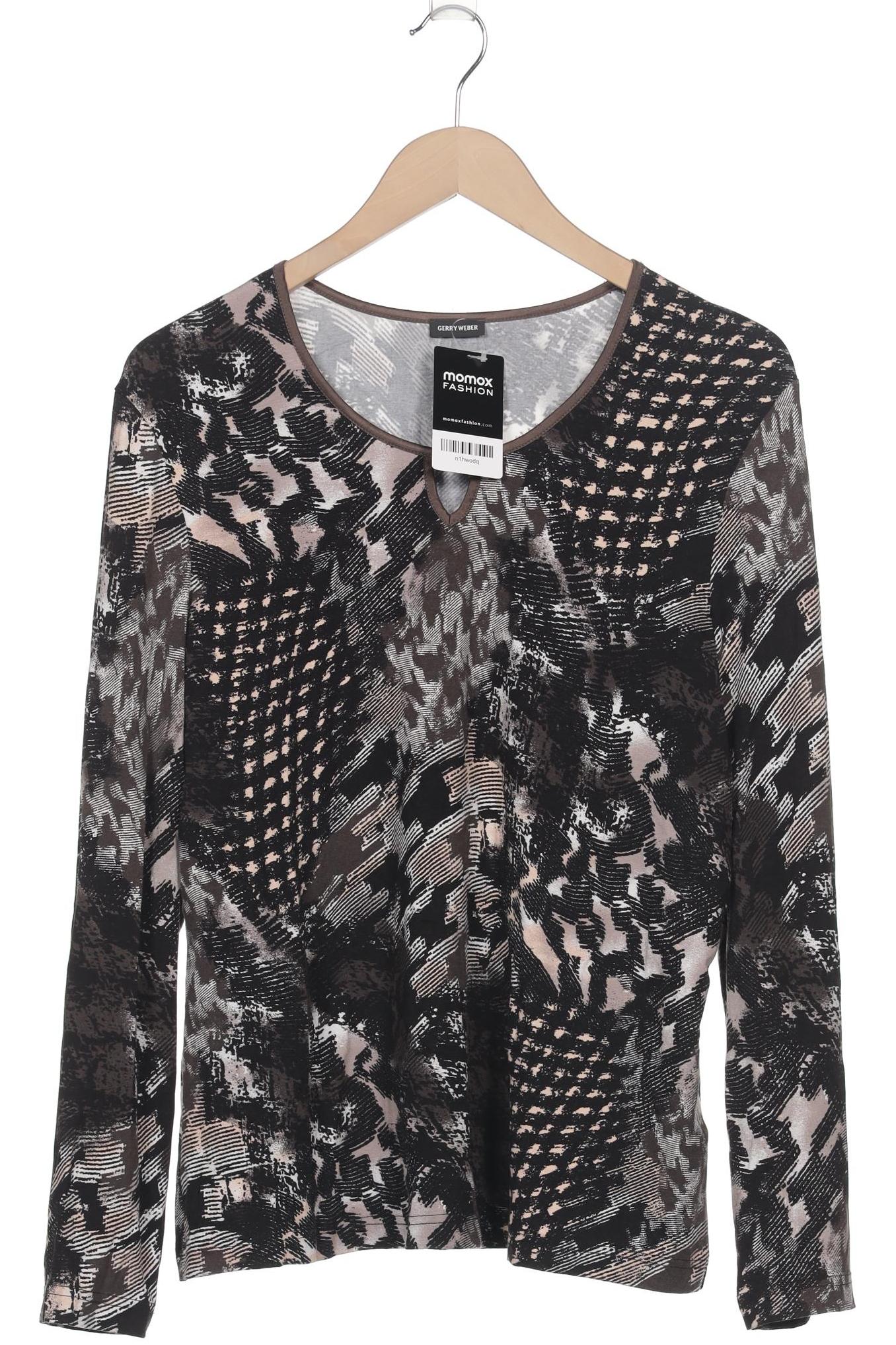 

Gerry Weber Damen Langarmshirt, schwarz, Gr. 44
