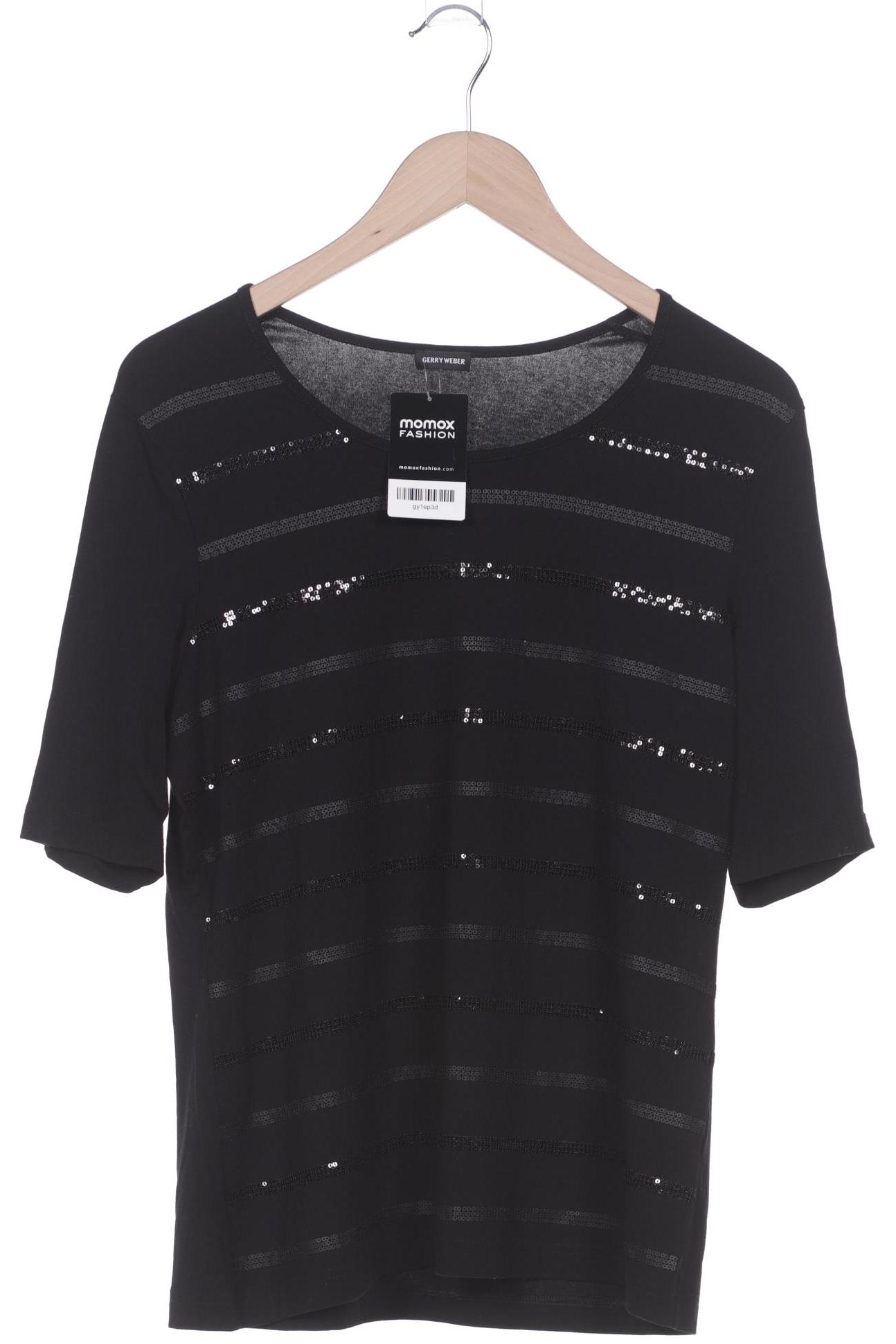 

Gerry Weber Damen T-Shirt, schwarz, Gr. 42