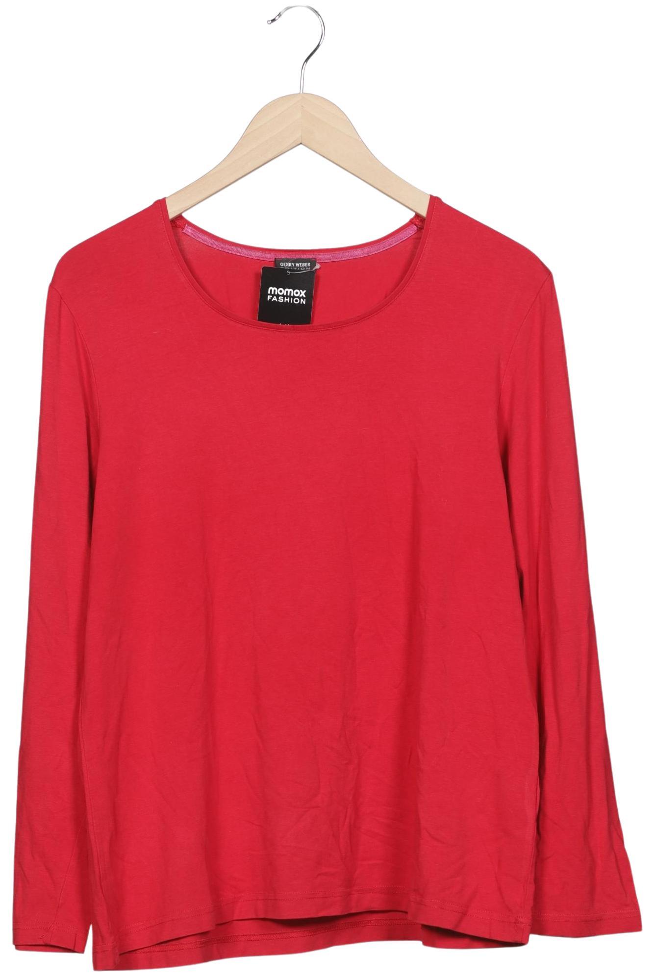

Gerry Weber Damen Langarmshirt, rot, Gr. 44